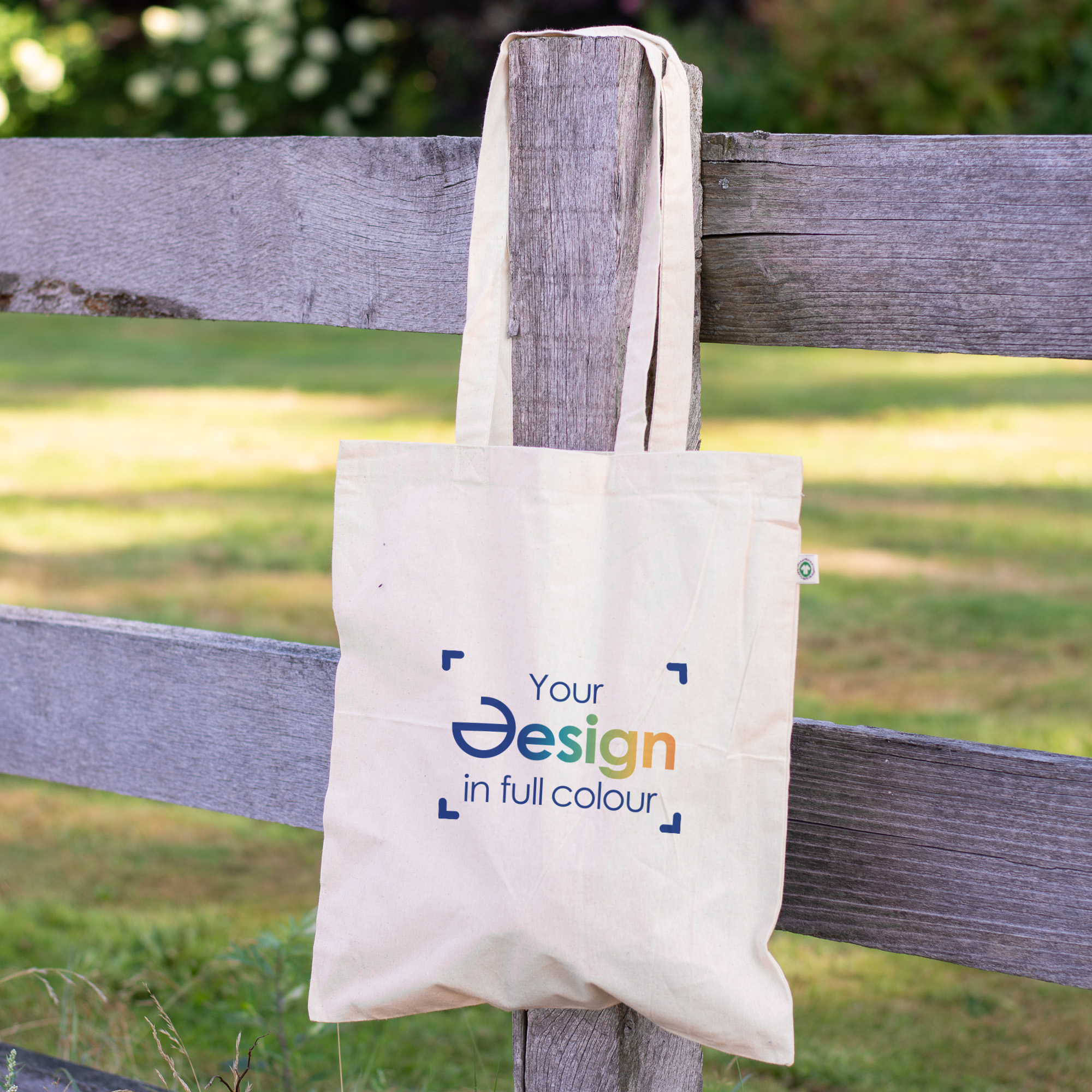 Katoenen tas Mona - Gerecycled | 180 g/m² | Full Colour