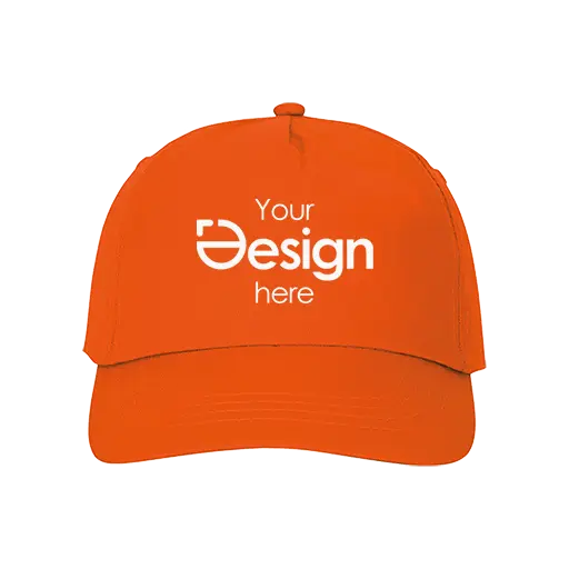 Cap Bryan - Katoen | 5 Panelen | Tot 4 kleuren bedrukking