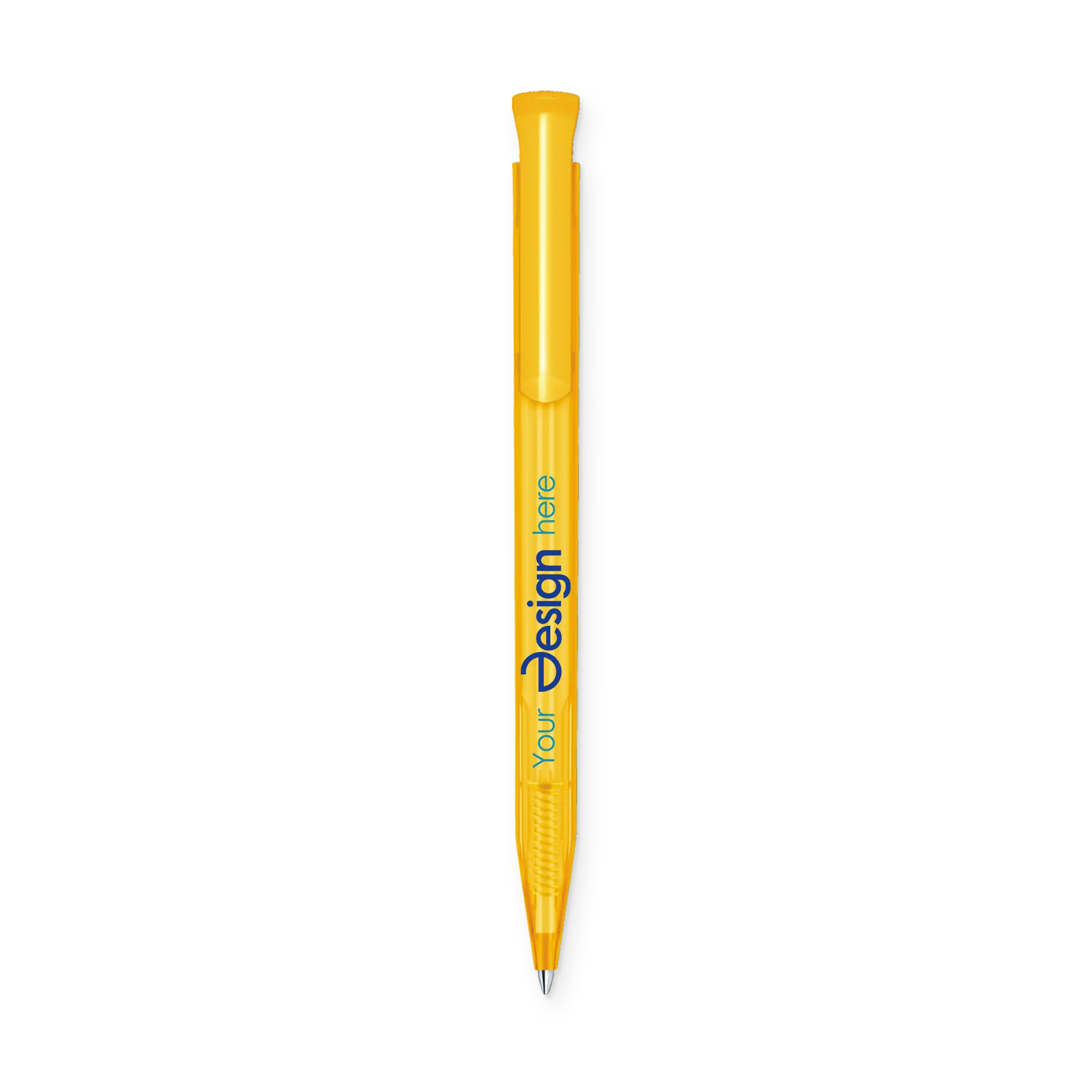 Super Hit balpen - Senator | Gekleurd | Transparant