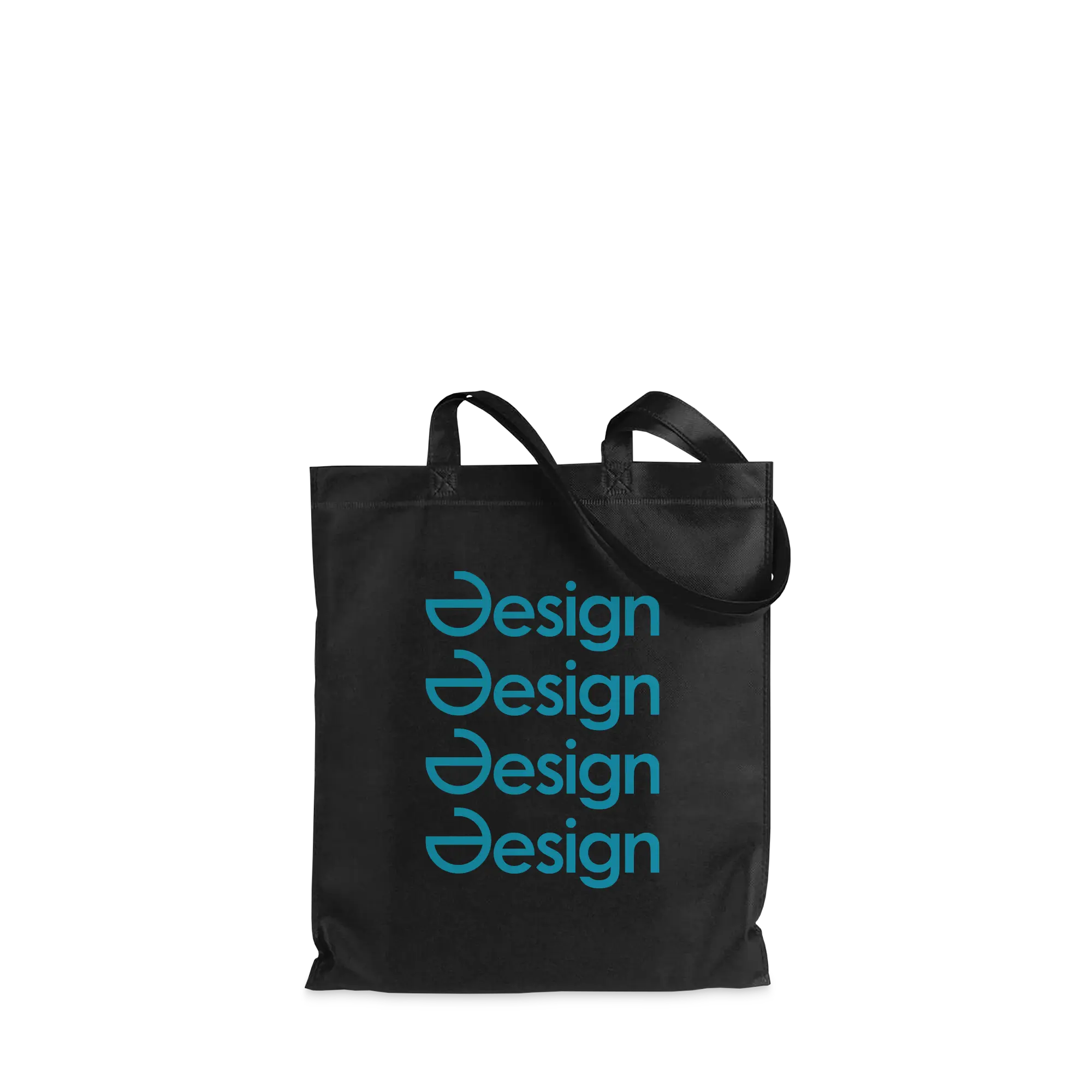 Non-woven tas Bo - Gekleurd | 80 g/m² | Lange hengsels | 1 kleur bedrukking