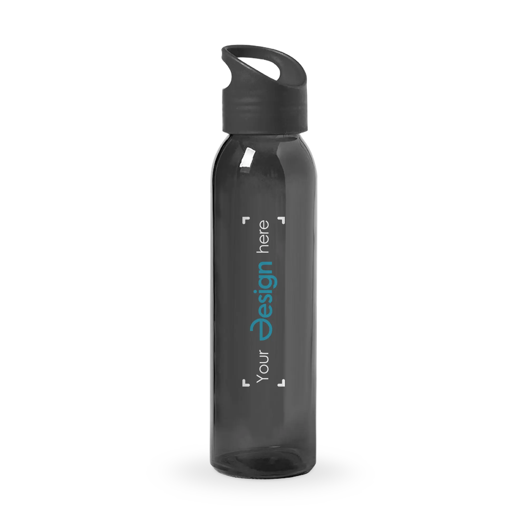 Glazen fles Siri – 470 ml | Schroefdop in kleur | BPA-vrij | Met geschenkdoos