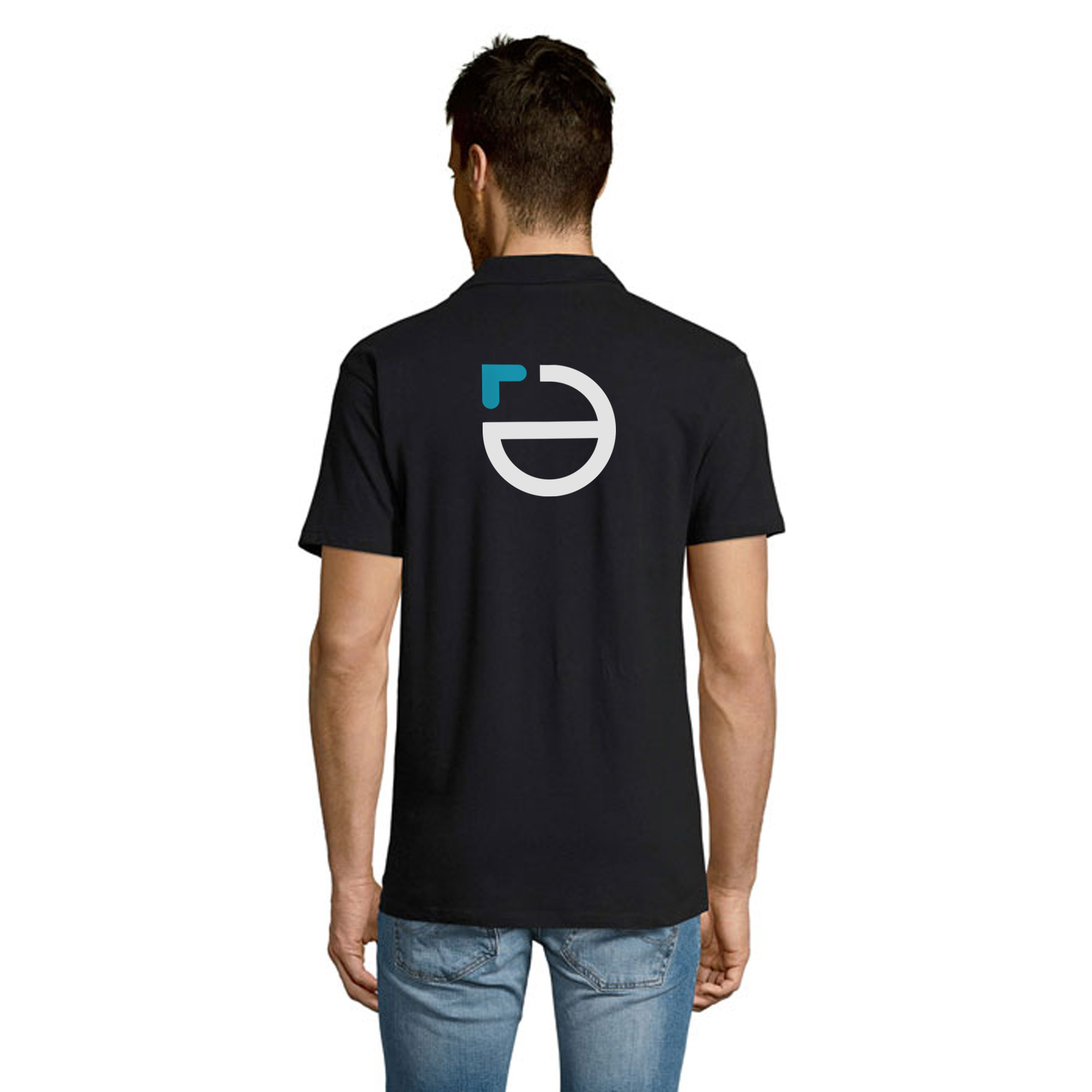 Poloshirt Leon - Heren | 170 g/m² katoen | 2 kleuren bedrukt