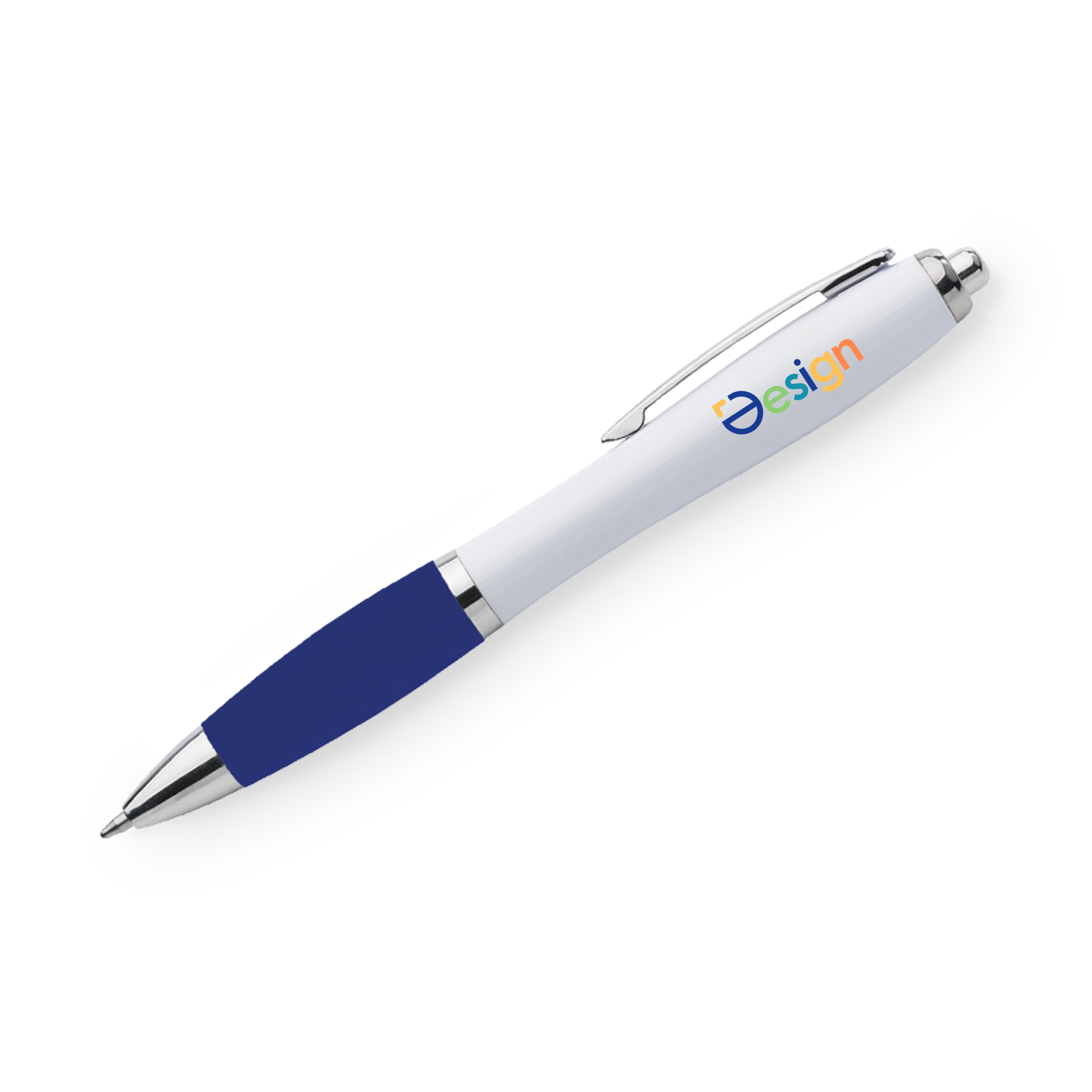 Balpen Rio - Kleurrijke grip | Blauwe inkt | Full Colour