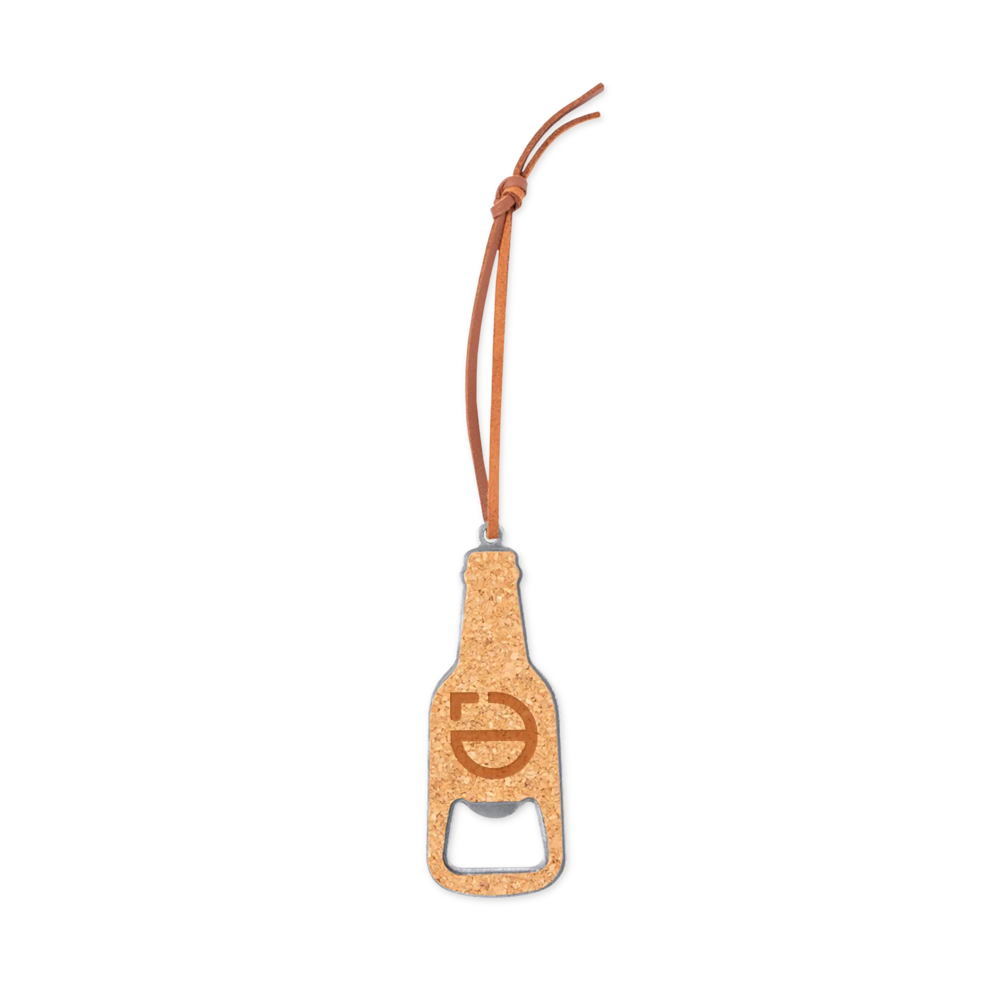 Flesopener Ties - Kurk | Sleutelvorm | Lichtgewicht | Duurzaam Materiaal