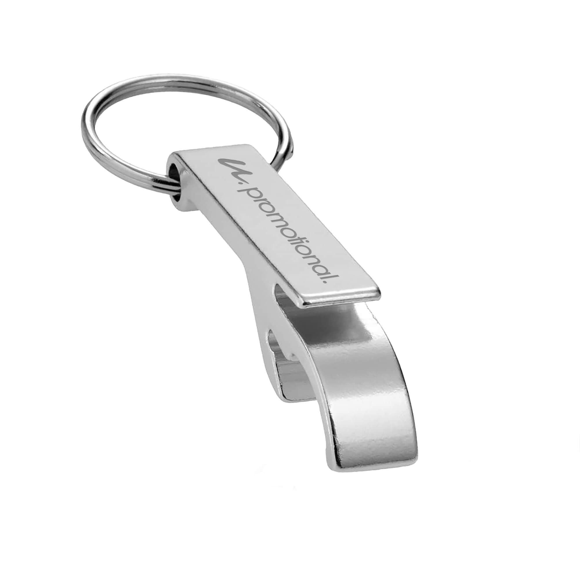 Sleutelhanger Mike - Flesopener | Aluminium | Gravure