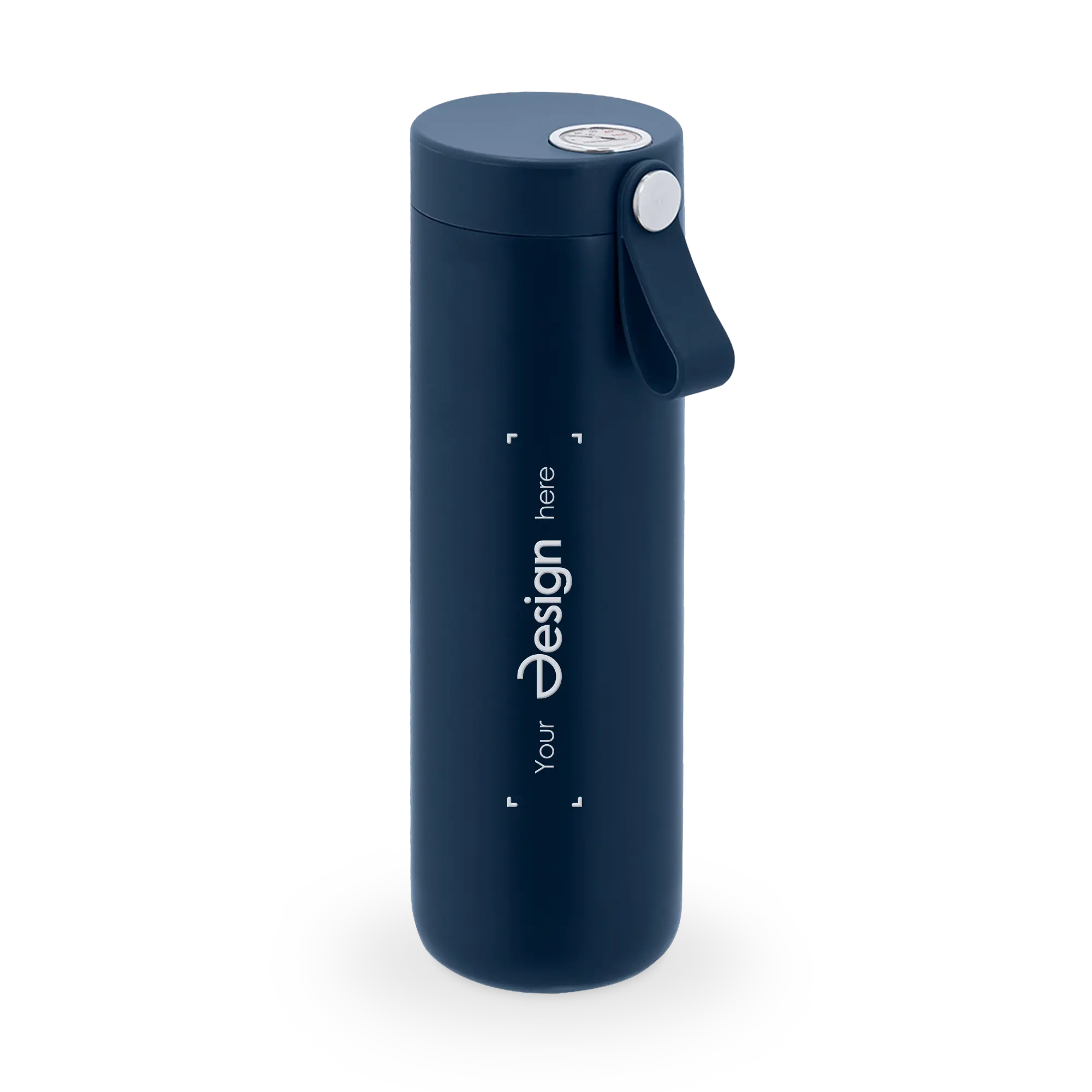 Thermosfles Tamara – 500 ml | Temperatuurweergave | RVS | Met schroefdop en handvat