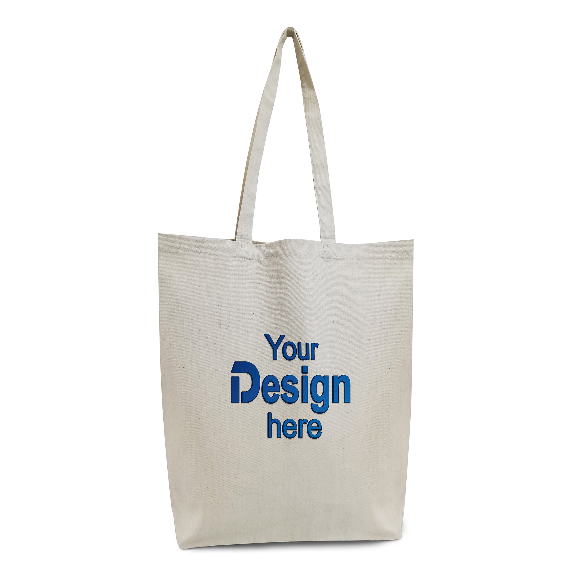 Katoenen tas Zoë – Gerecycled | 250 g/m² | High-density reliëfprint