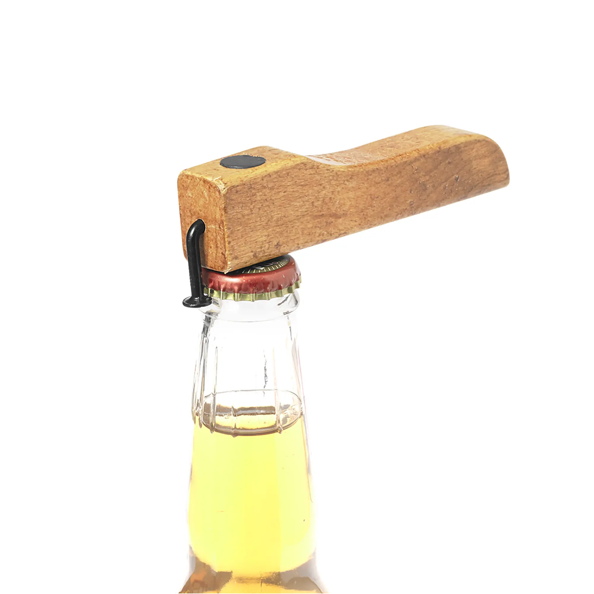 Flesopener Lotte – Aluminium | Sleutelhanger | Klassiek model | Compact en sterk