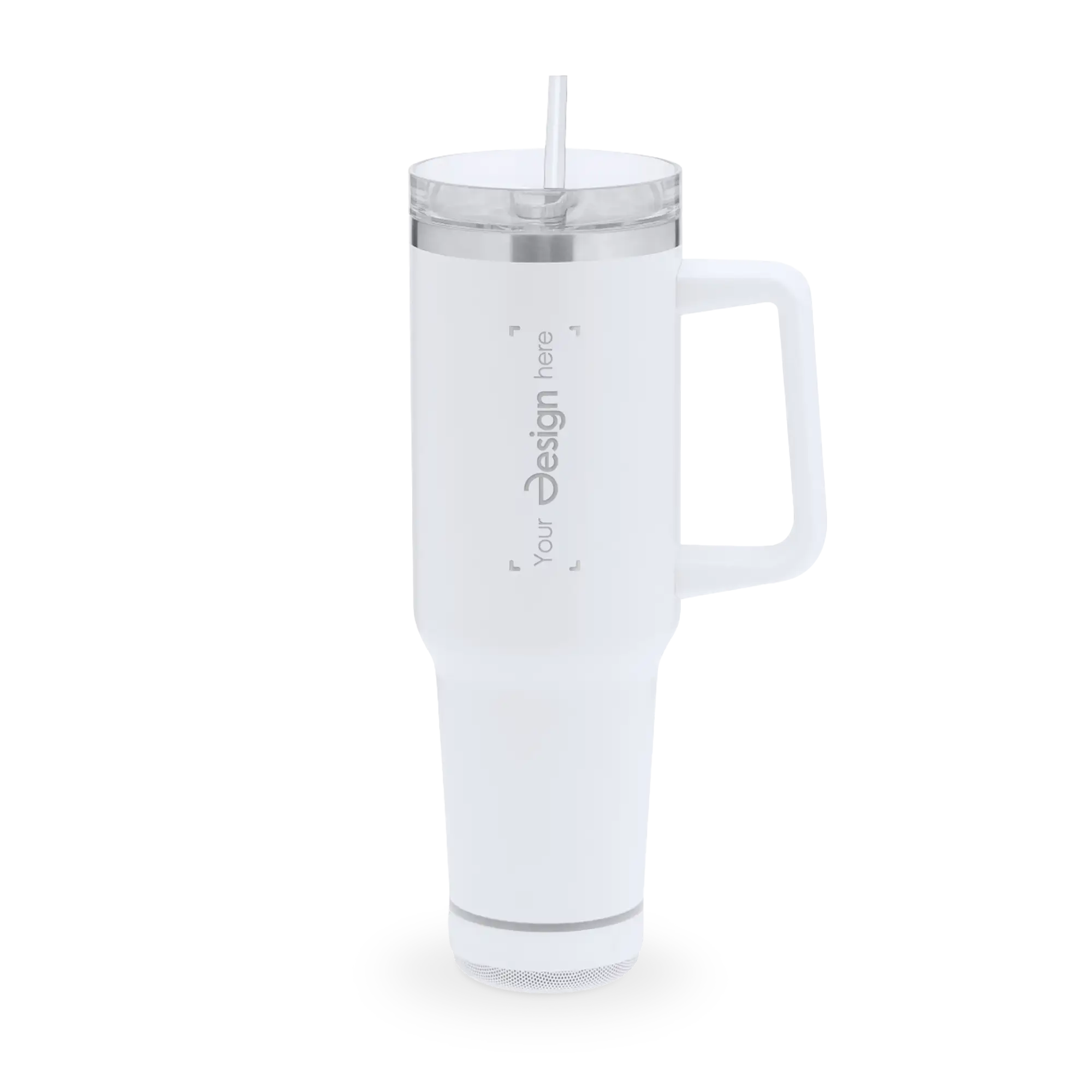 Thermofles met speaker Isa - 1,25 L | Bluetooth® 5.3 Speaker | RGB Licht | Dubbelwandig RVS | 3W