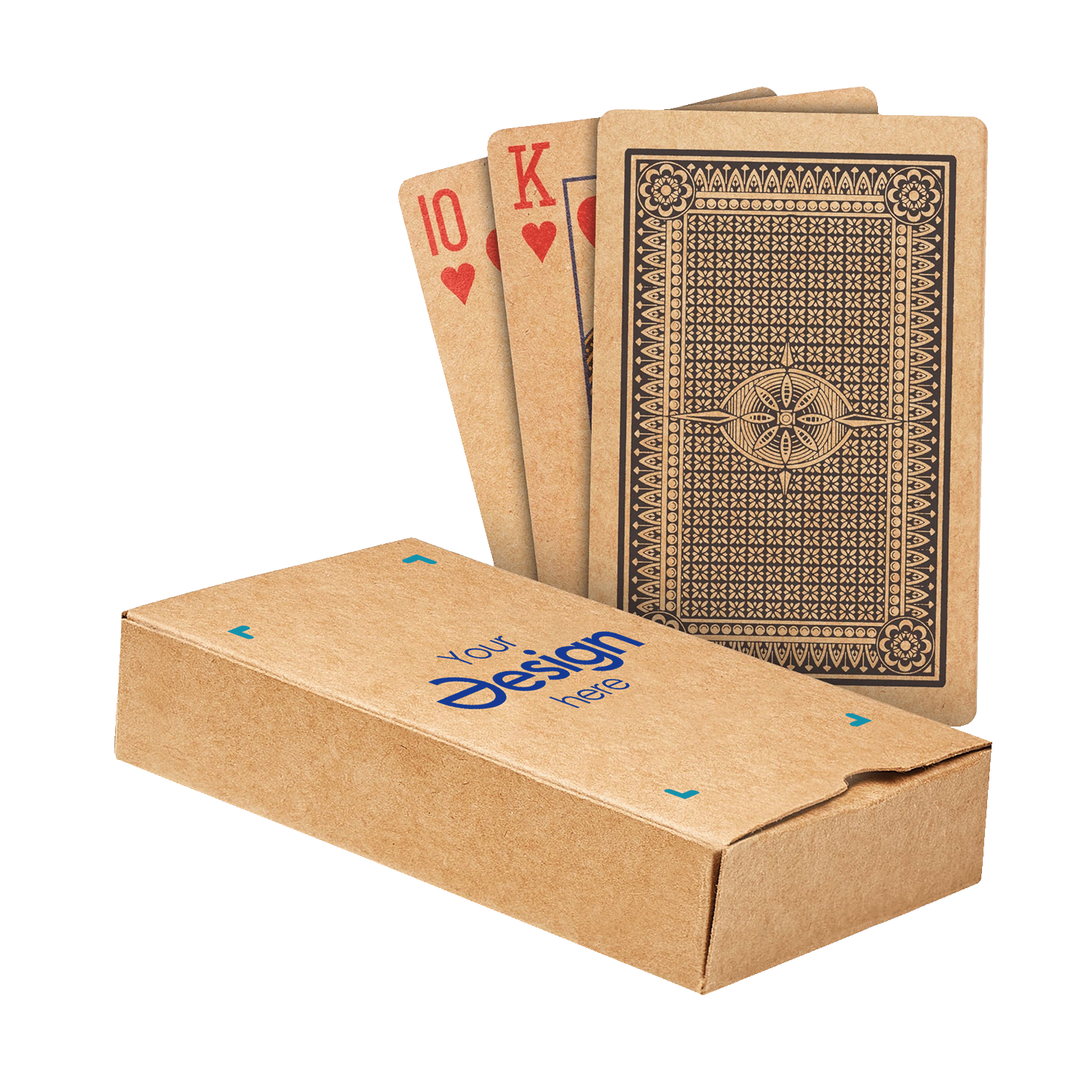 Speelkaarten Sem - Gerecycled Papier | 54 Kaarten | Kartonnen Doos | Klassiek Formaat