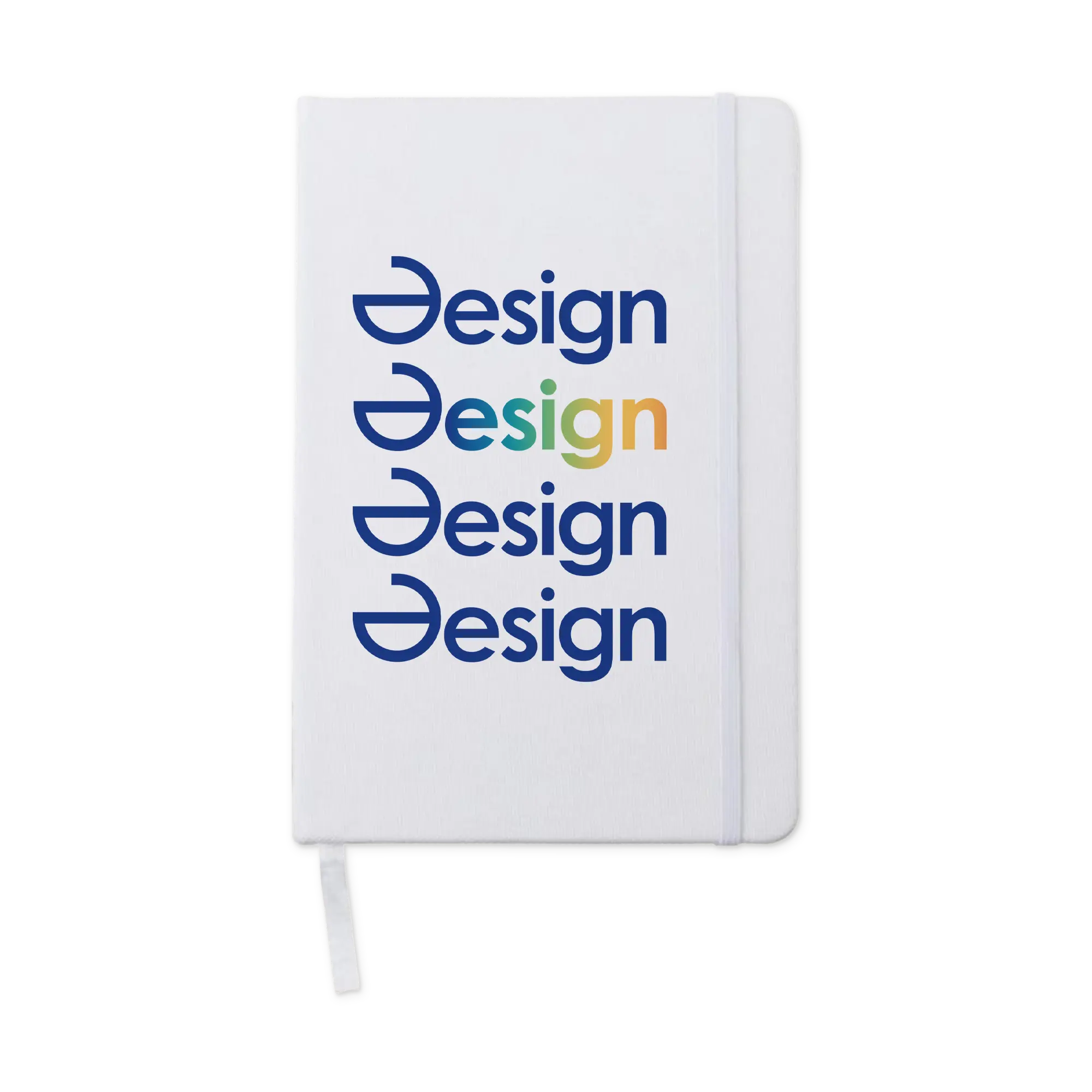 Notitieboek Samira – A5 | Gerecycled PET | PU kaft | 80 pagina’s | Met elastiek en lint