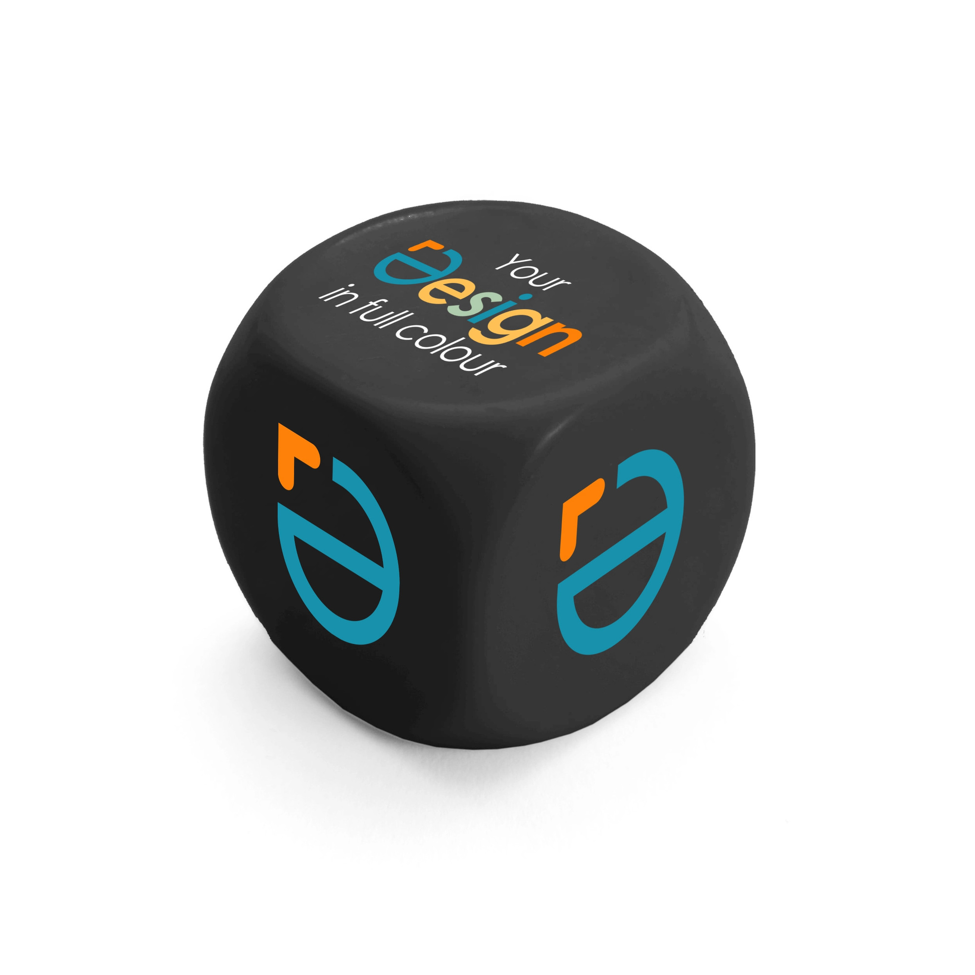 Dobbelsteen Ans - 16 mm | Kunststof | Ontwerp alle zijden | Full Colour