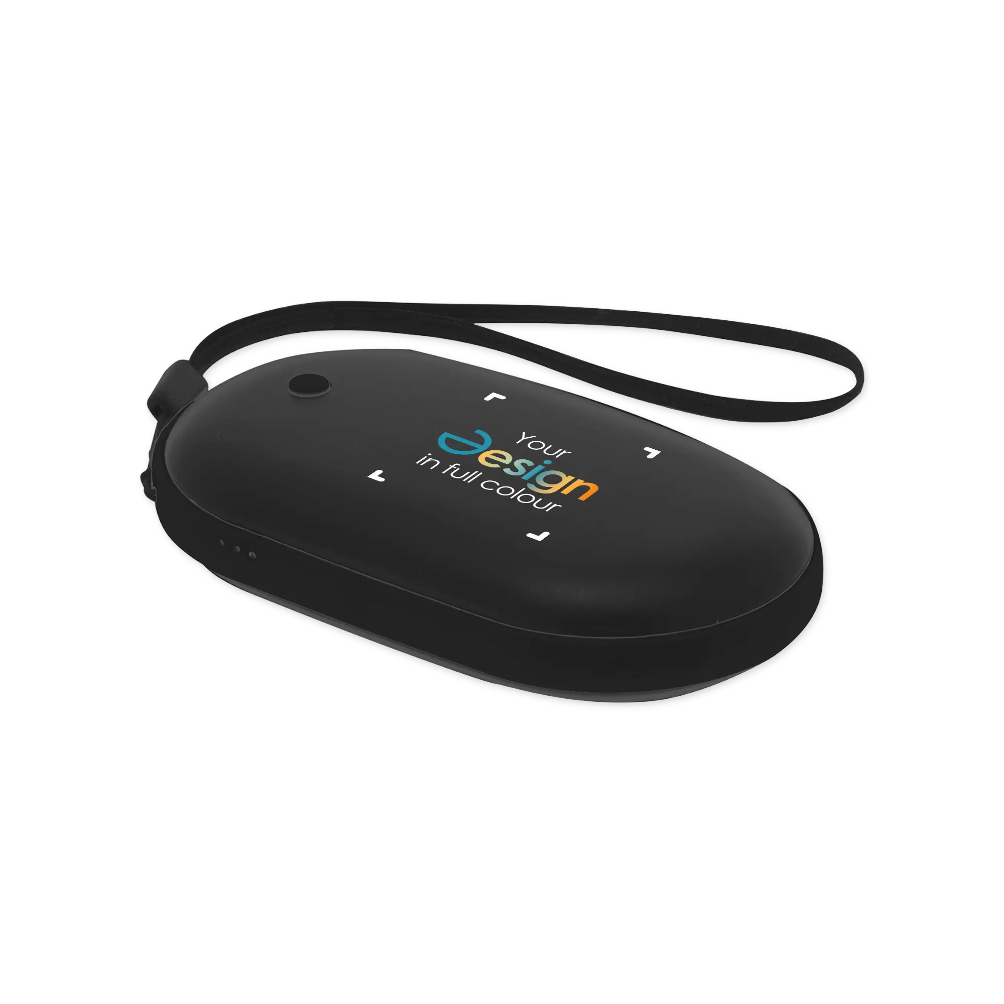 Powerbank Mina 4000 mAh | Handwarmer Functie | Aluminium | Compact Design