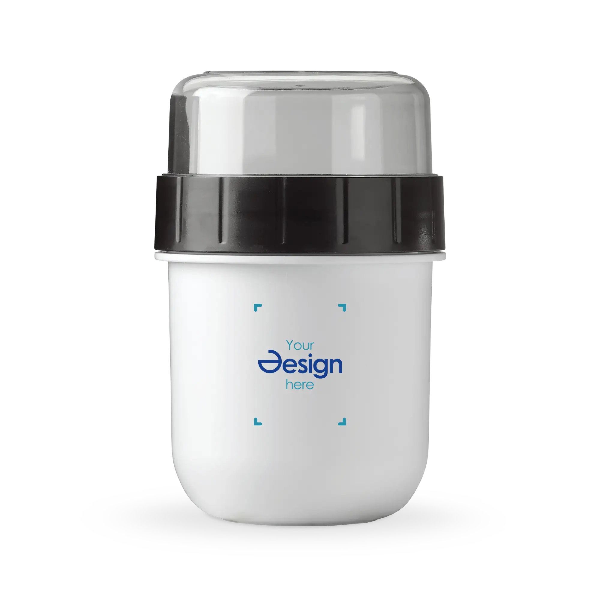 Lunchbeker Vlinder – 520+230 ml | Twee compartimenten | Lekvrij | Magnetron