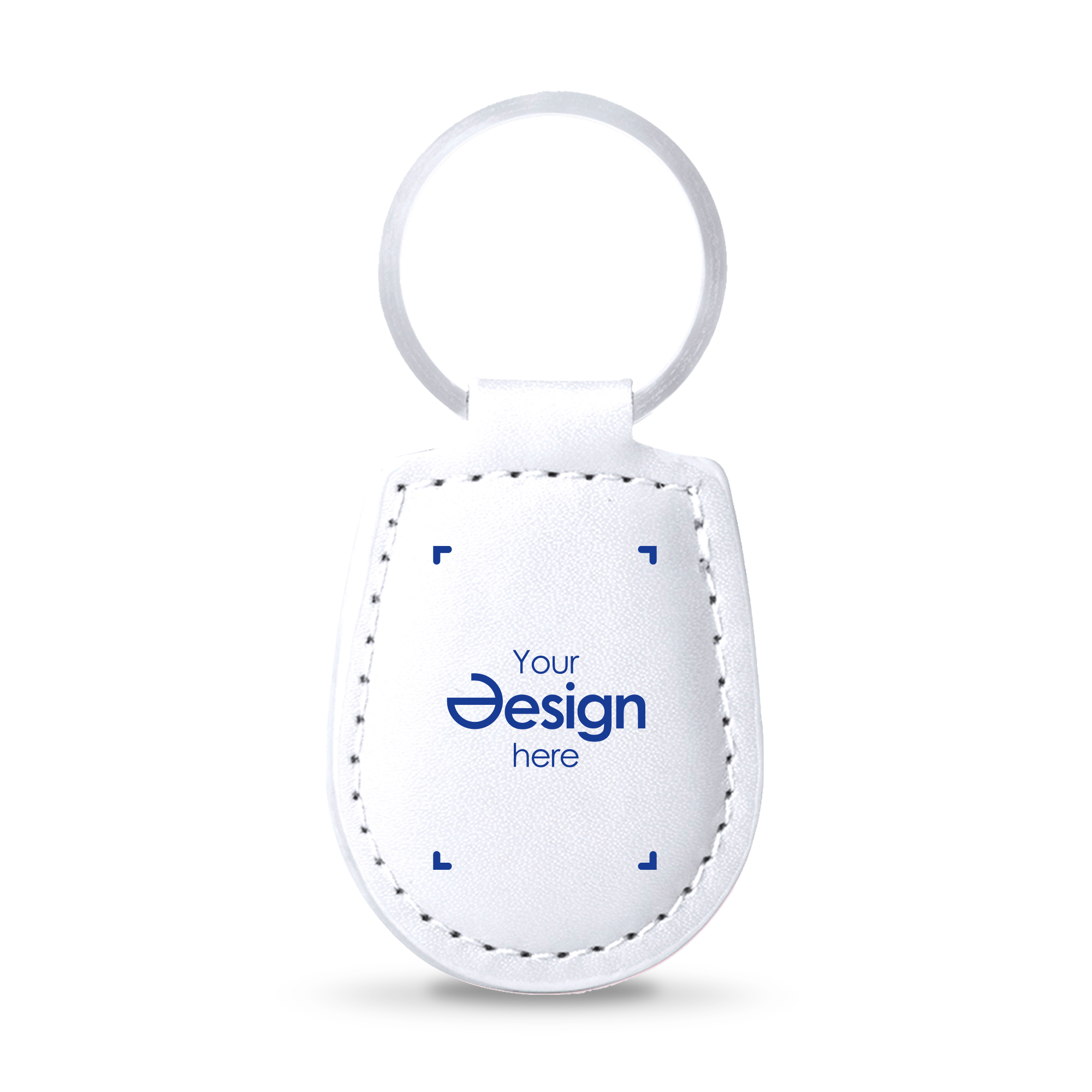 Sleutelhanger Tom - Leer | Bedrukking & Gravure | Veel kleuren