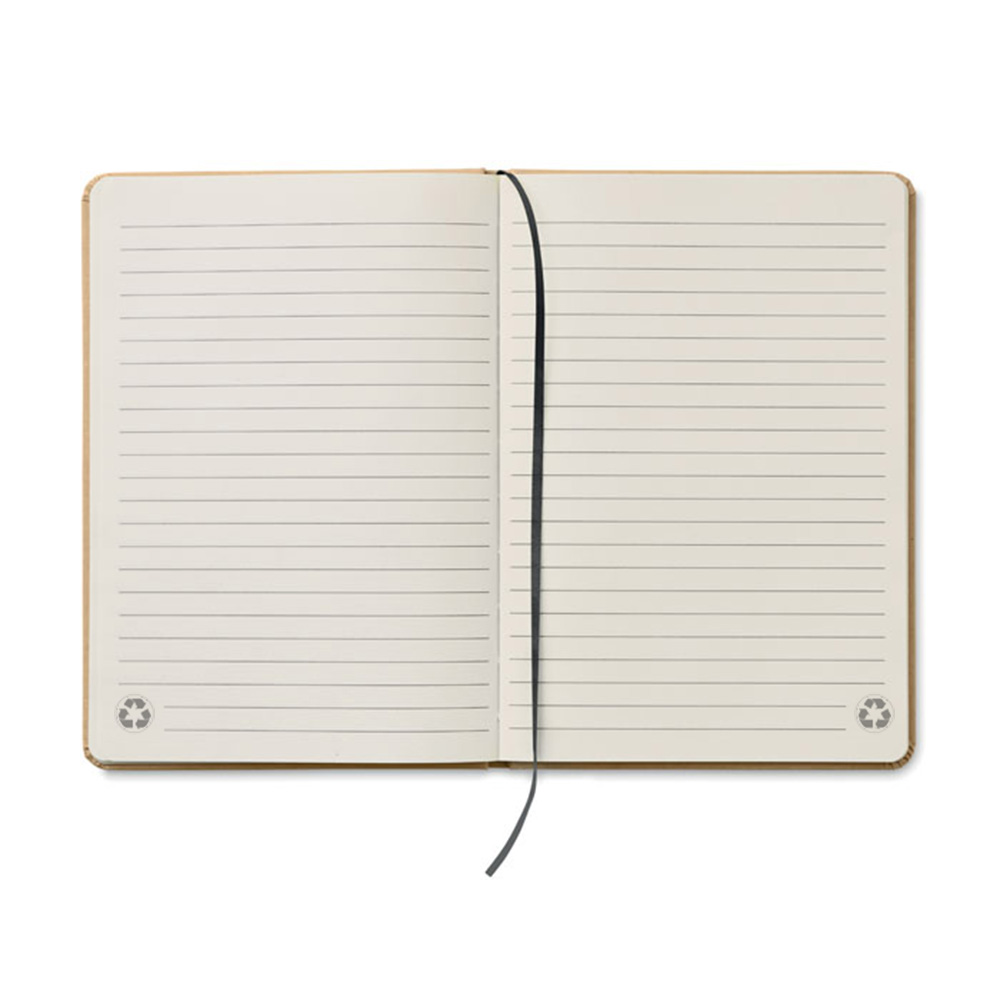 Notitieboek Jade - A5 | 80 vellen | Gelinieerd | Gerecycled hardcover