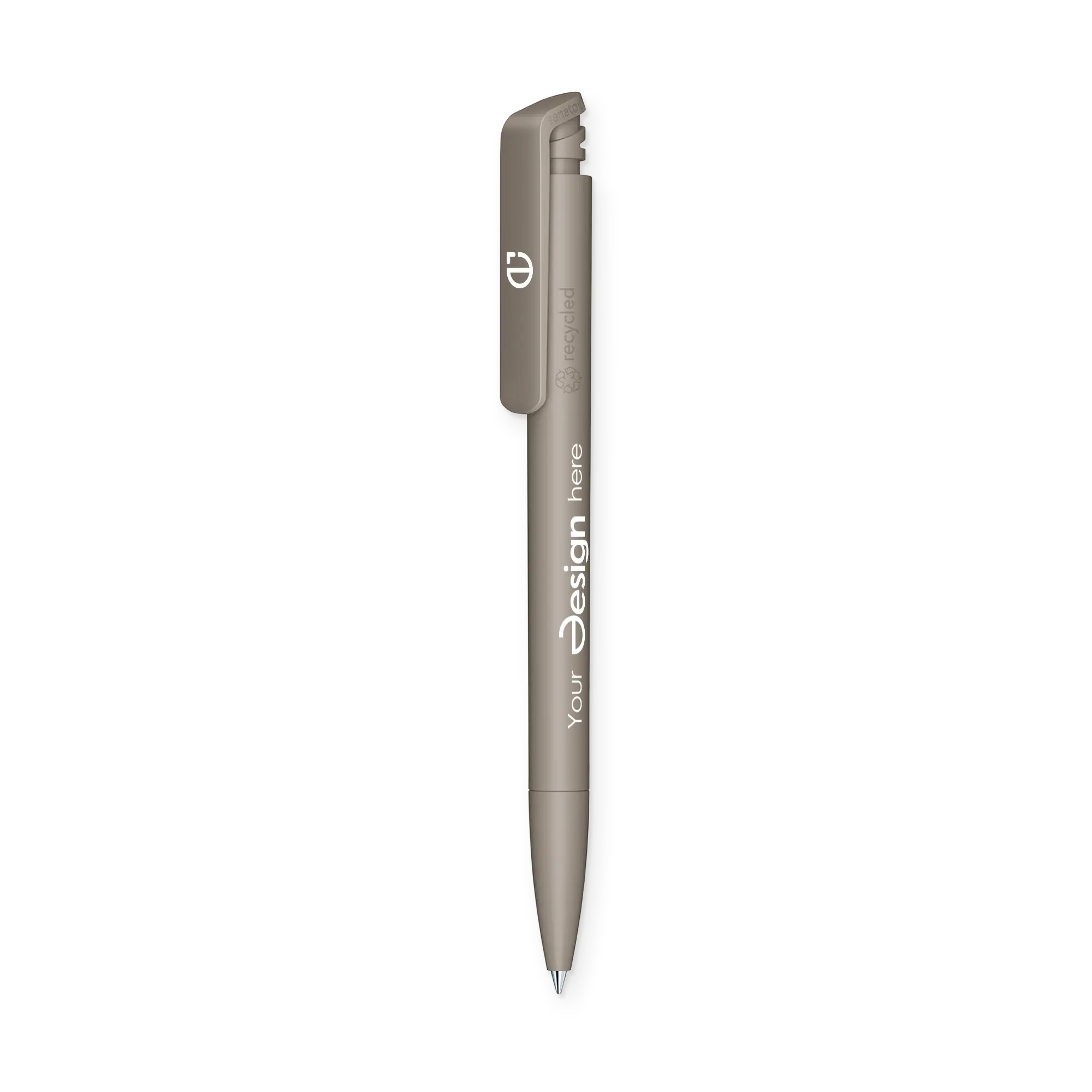 Balpen Trento - Senator | Gerecycled PP | Mat | Tot 4 kleuren bedrukking