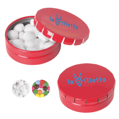 Mini's in blik - 12g | Munt of chocolade | Tot 4 kleuren bedrukking