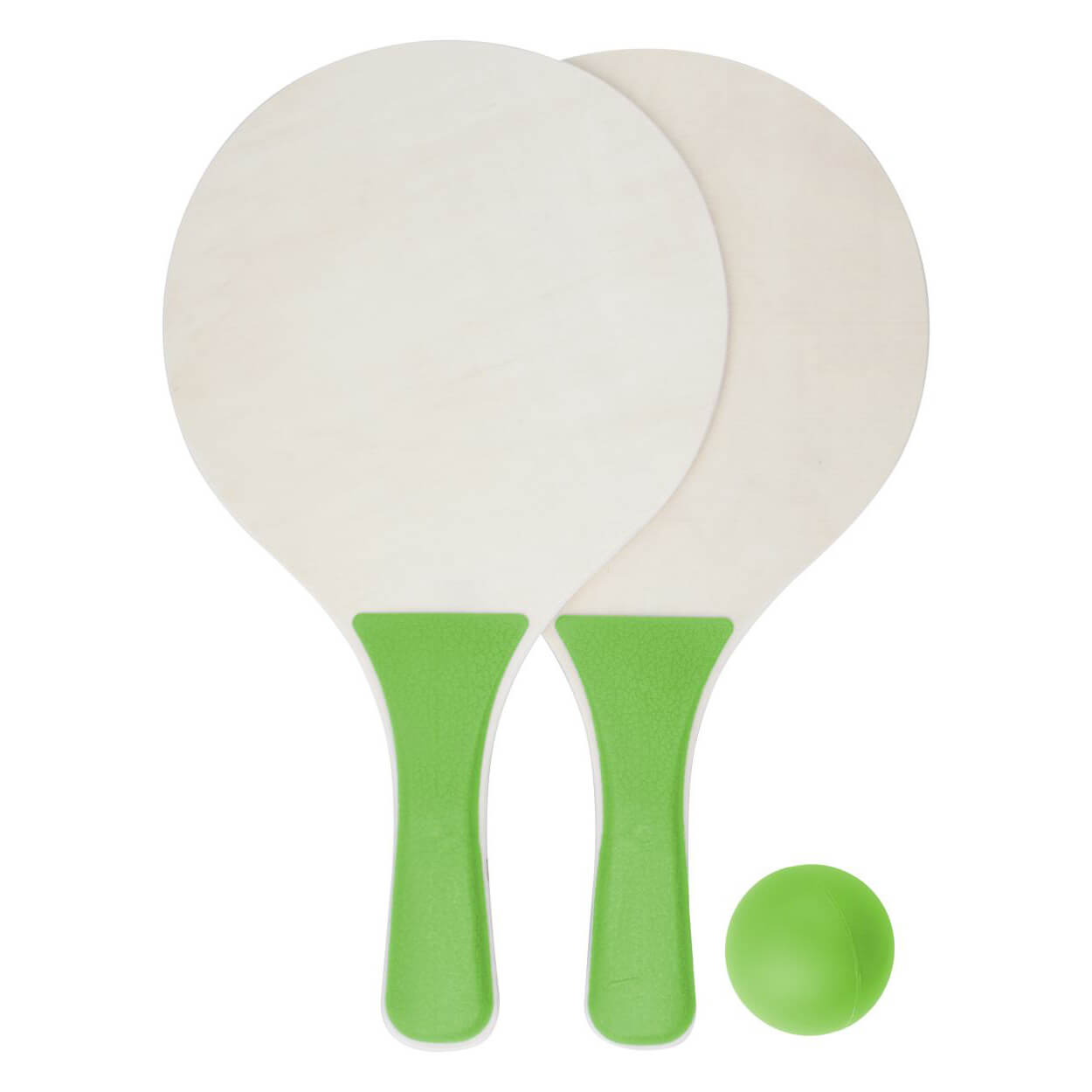 Beach tennisset Rio - Houten en kunststof handvat | Tot 2 kleuren bedrukking