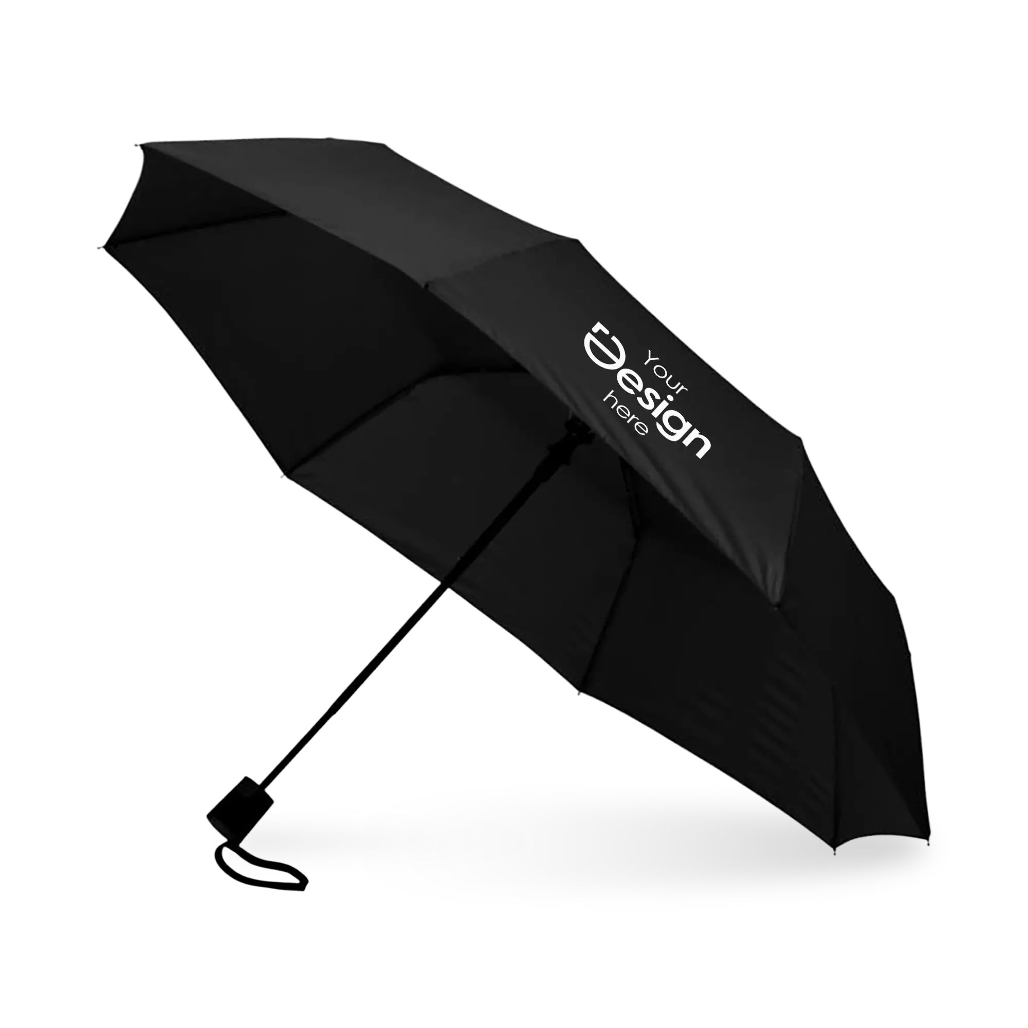 Opvouwbare paraplu Wali – 21 inch | Automatisch open | Fiberglas baleinen | Rubberen handgreep | Met etui