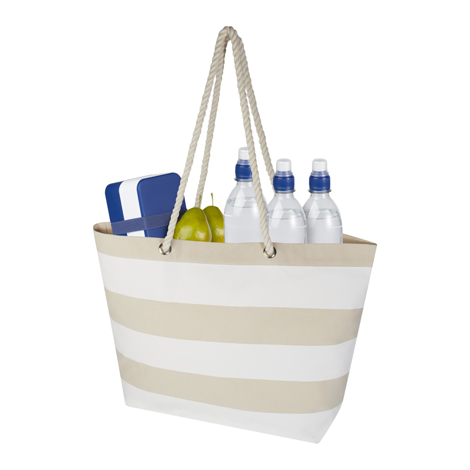 Katoenen tas Timo - Gerecycled | 270 g/m²  | Strandtas | Gerecycled Katoen | 18L