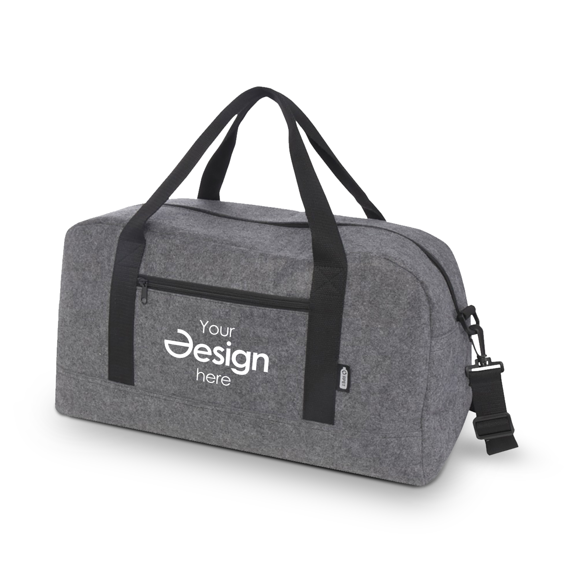 GRS gerecyclede duffelbag Felta – 35L | Ruim hoofdvak | Lichtgewicht