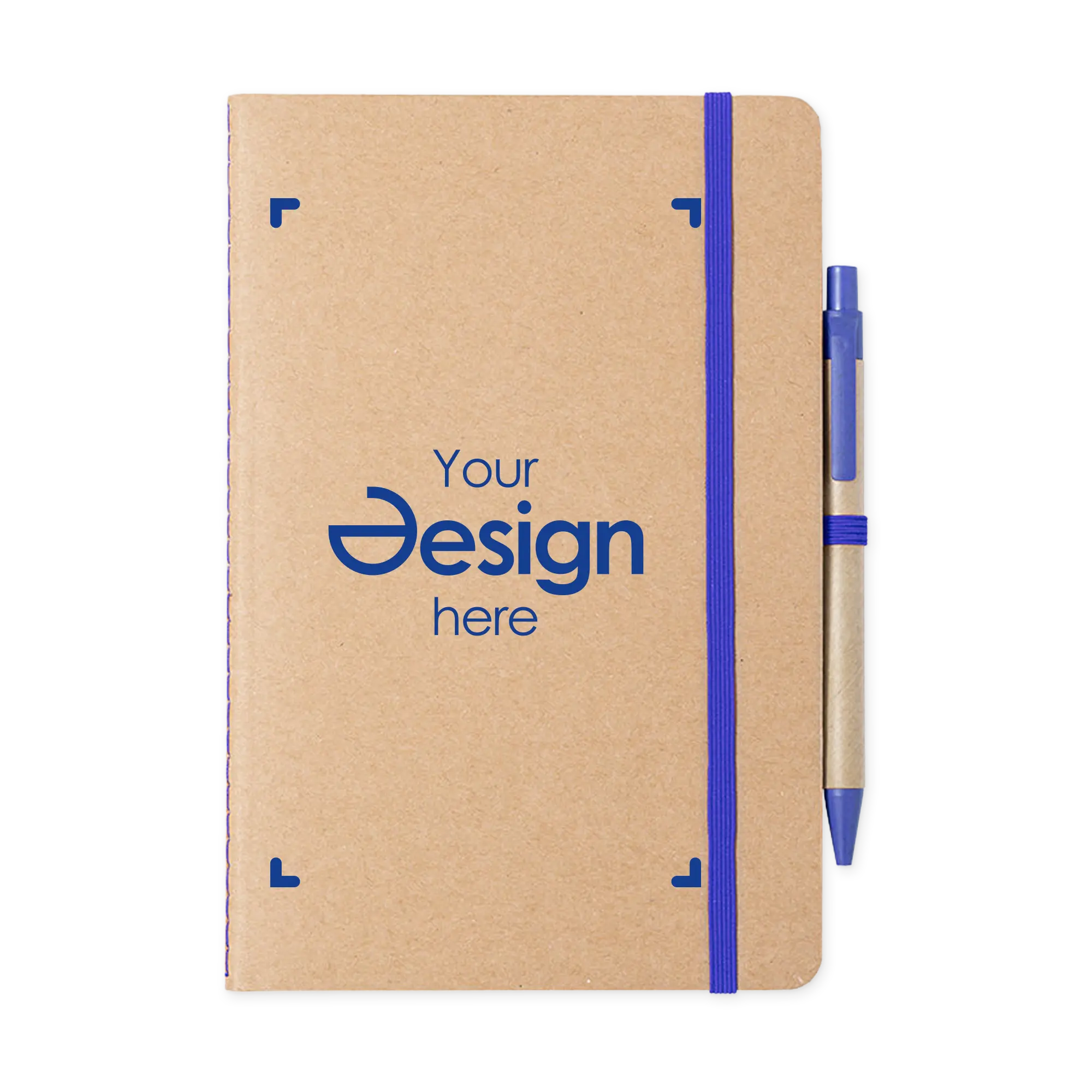 Notitieboek Esther – Gerecycled Karton | 60 Vellen | Inclusief Pen | Tarwestro Detail