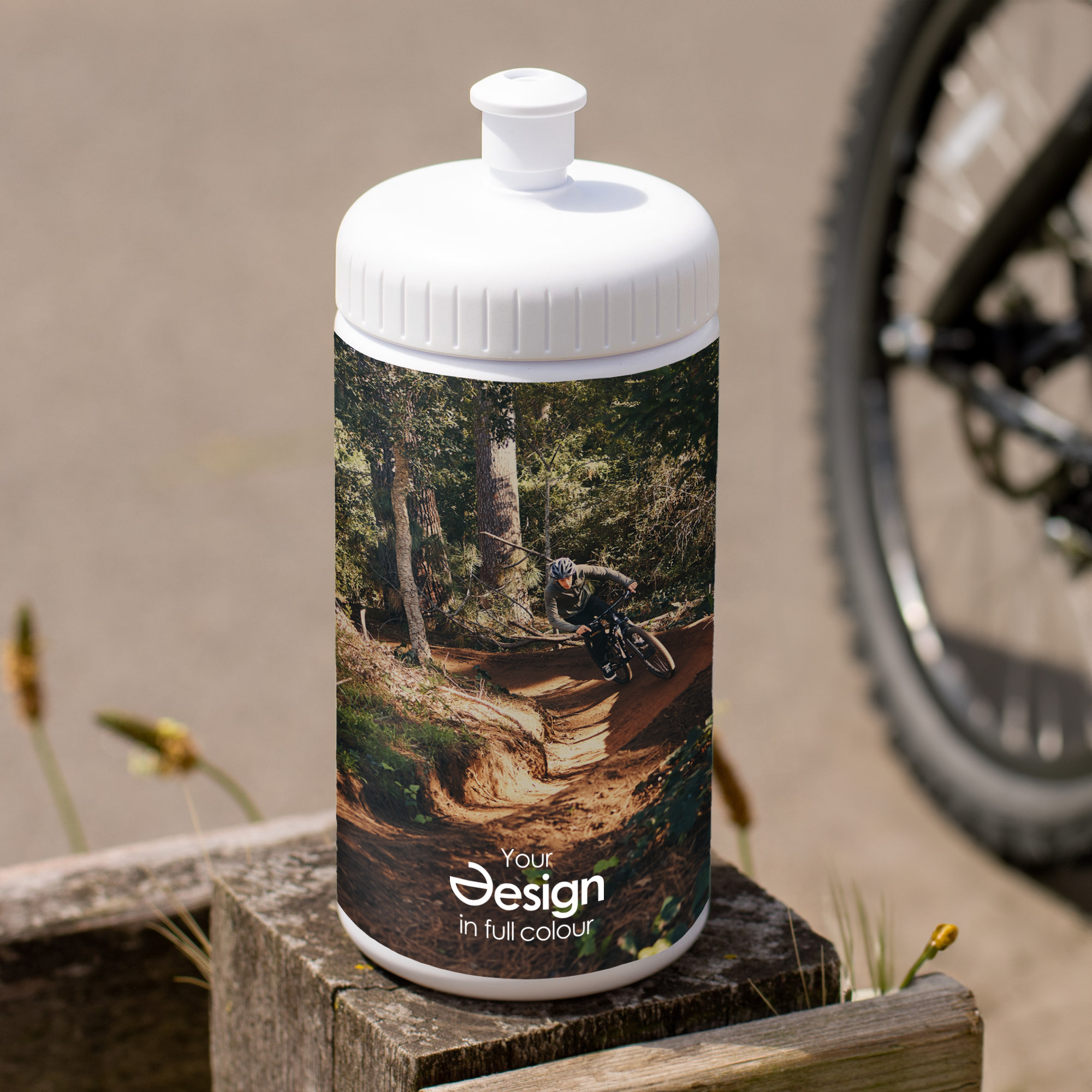 Sportfles Tess - 500ml | Veel kleurenopties  | 1 kleur bedrukking & Full Colour