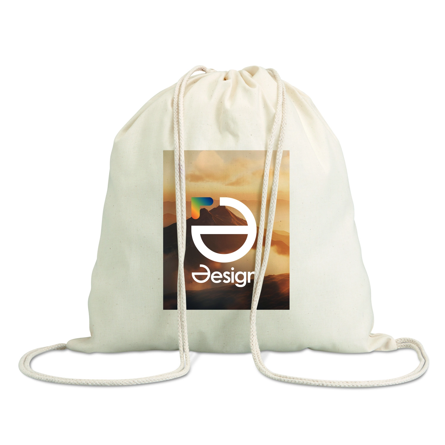 Rugzakje Vince - Gerecycled | Katoen | Beste prijs | 140 gr/m2