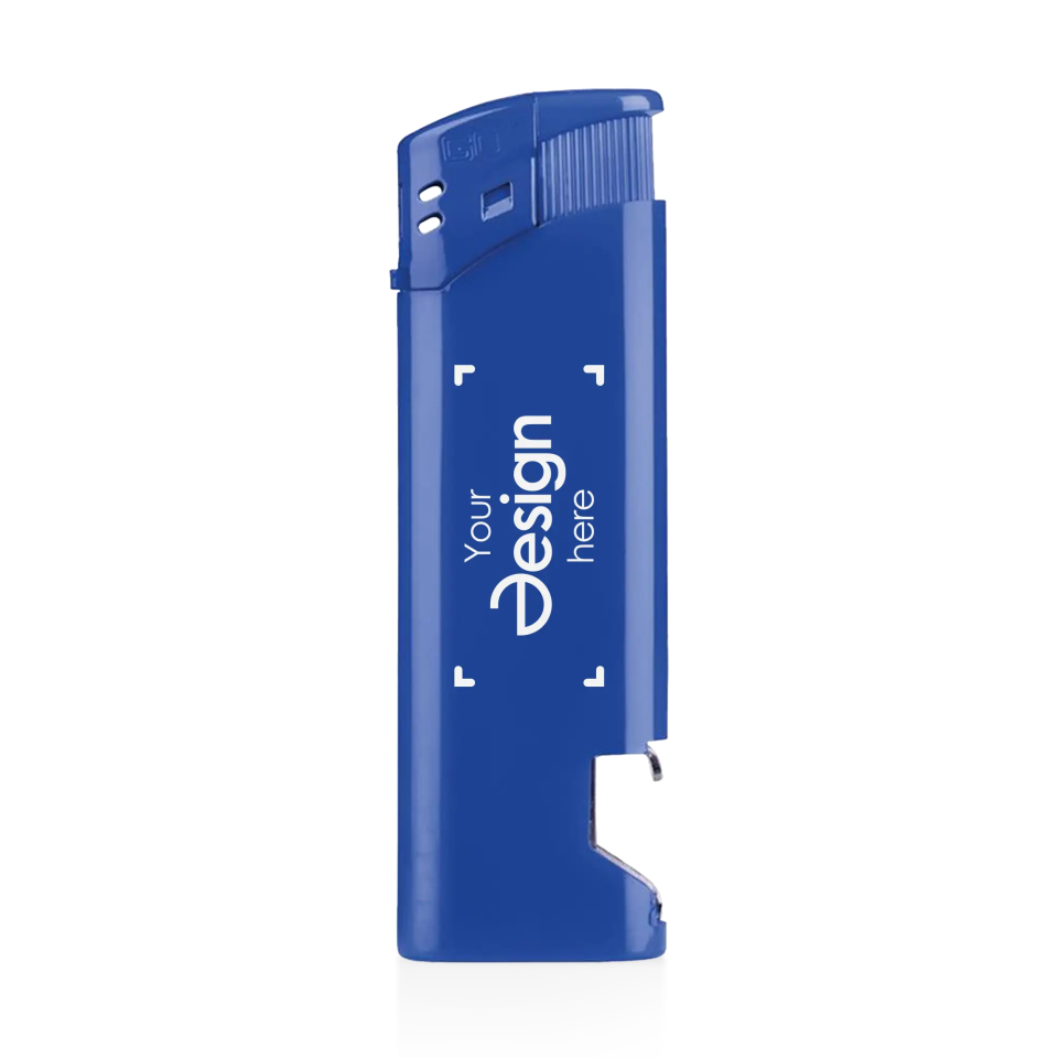 Aansteker Noan - Elektronisch | Flesopener | Navulbaar | Tot 4 kleuren bedrukking