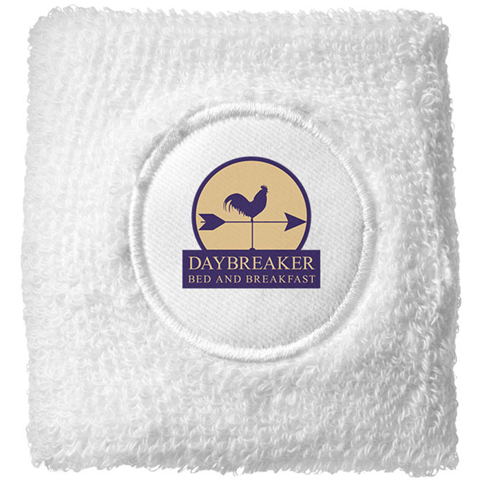 Zweetband Vik - Katoen | Ronde patch | Gekleurd | Tot 4 kleuren bedrukking