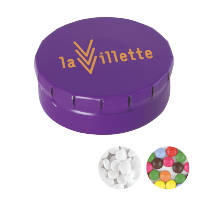 Mini's in blik - 12g | Munt of chocolade | Tot 4 kleuren bedrukking