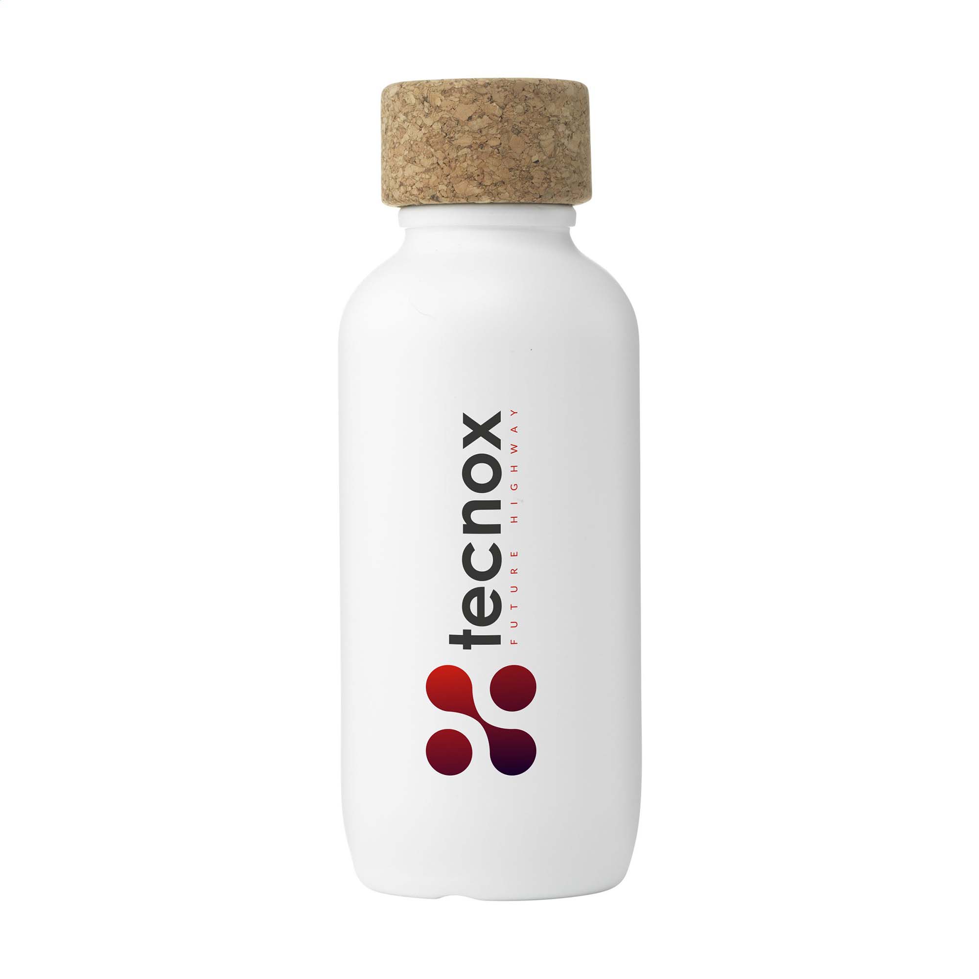 EcoBottle® Wit - 650 ml | gemaakt van suikerriet | 1-4 kleuren & Full Colour