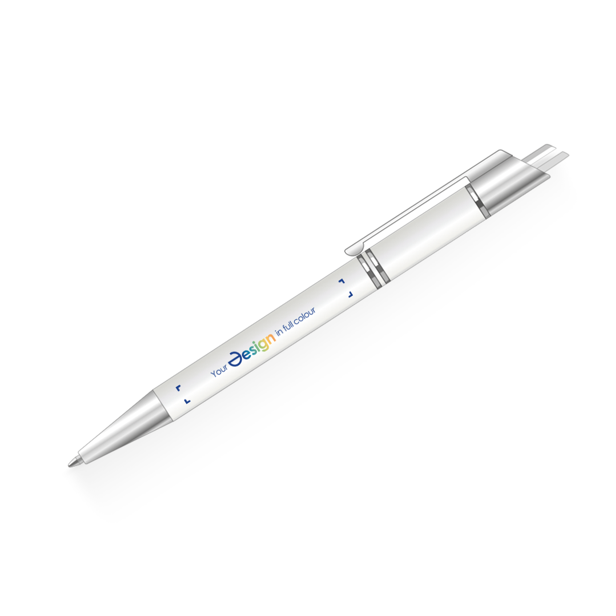 Balpen Tiko - Metaal | Aluminium | Gravure