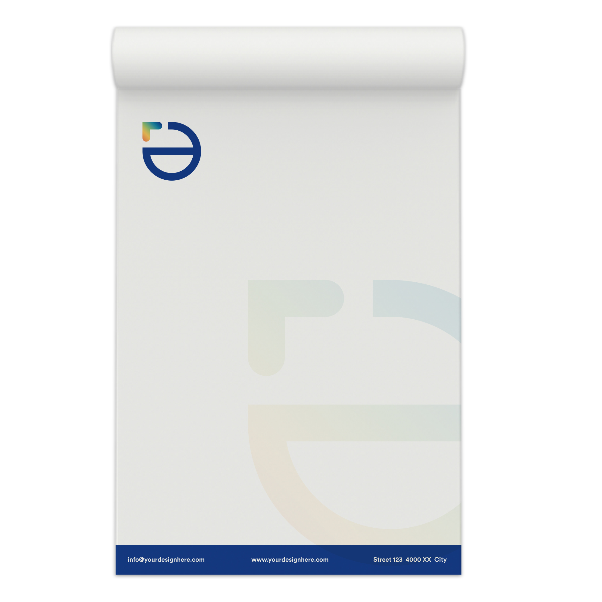 Notitieblok Maxim - A4 | 25-100 blanco vellen | Full Colour