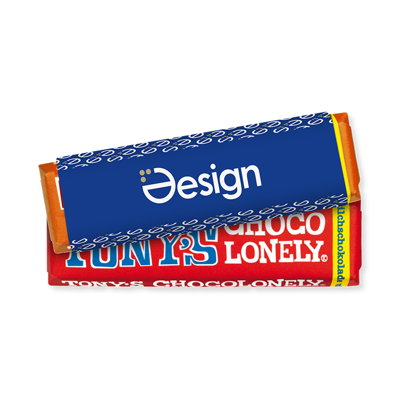 Tony's Chocolonely - Reep | 50 gram | Full Colour Banderol