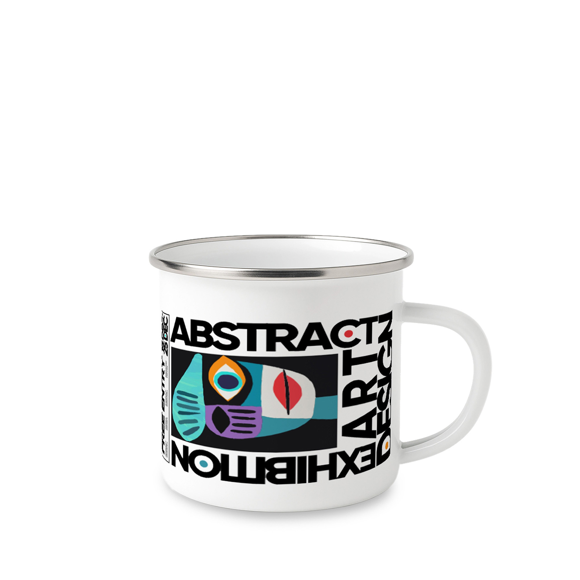 Emaille mok Juna - 280 ml | Rondom Full Colour bedrukking