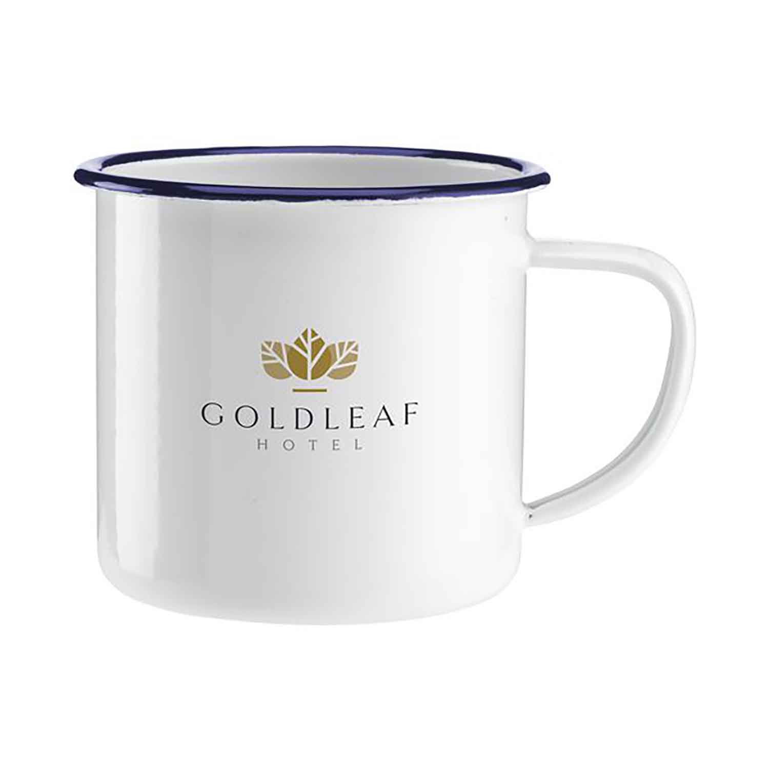 Emaille mok Two Tone - 350 ml | 2-kleurig | Tot 4 kleuren bedrukking