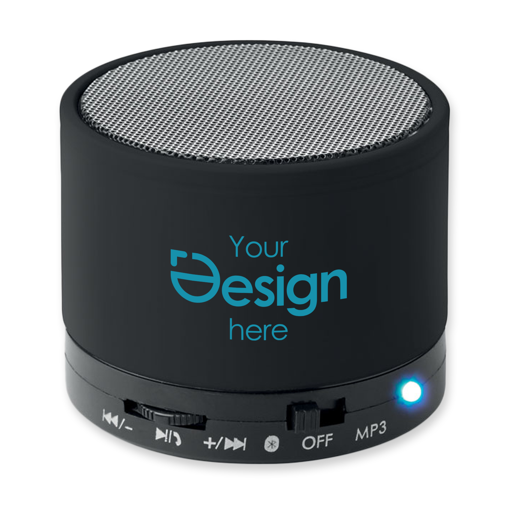 Bluetooth speaker Nina - 450 mAh| Met belfunctie | Gravure & tot 2 kleuren bedrukking