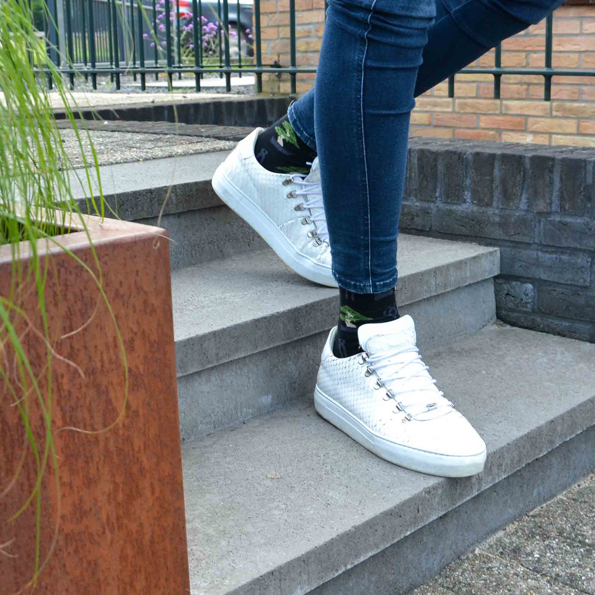 Eco sokken Lino - 36-46 | Comfort | Geupcycled katoen | Op maat gemaakt