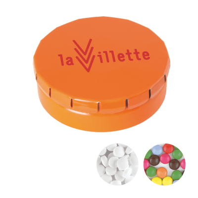 Mini's in blik - 12g | Munt of chocolade | Tot 4 kleuren bedrukking