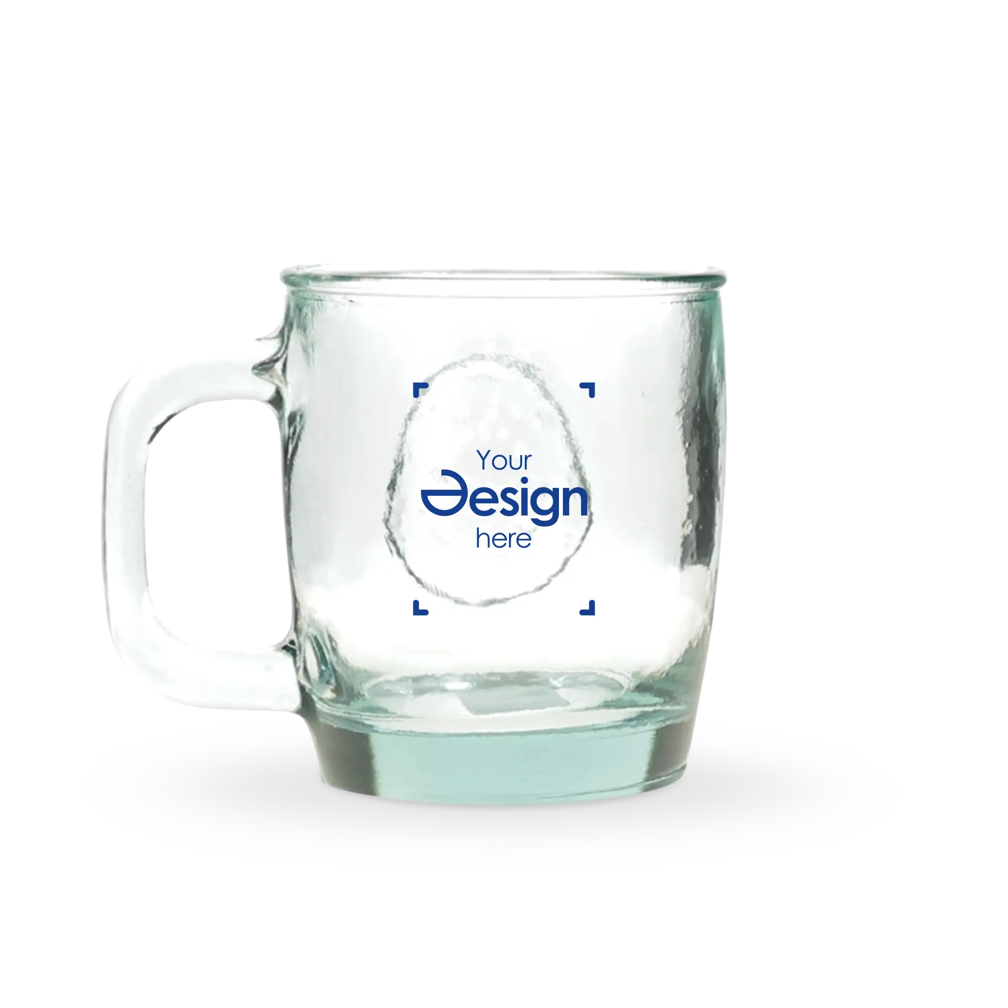 Mok Chantal – 400 ml | Gerecycled Glas | Neutraal Design | Herbruikbaar | Duurzaam