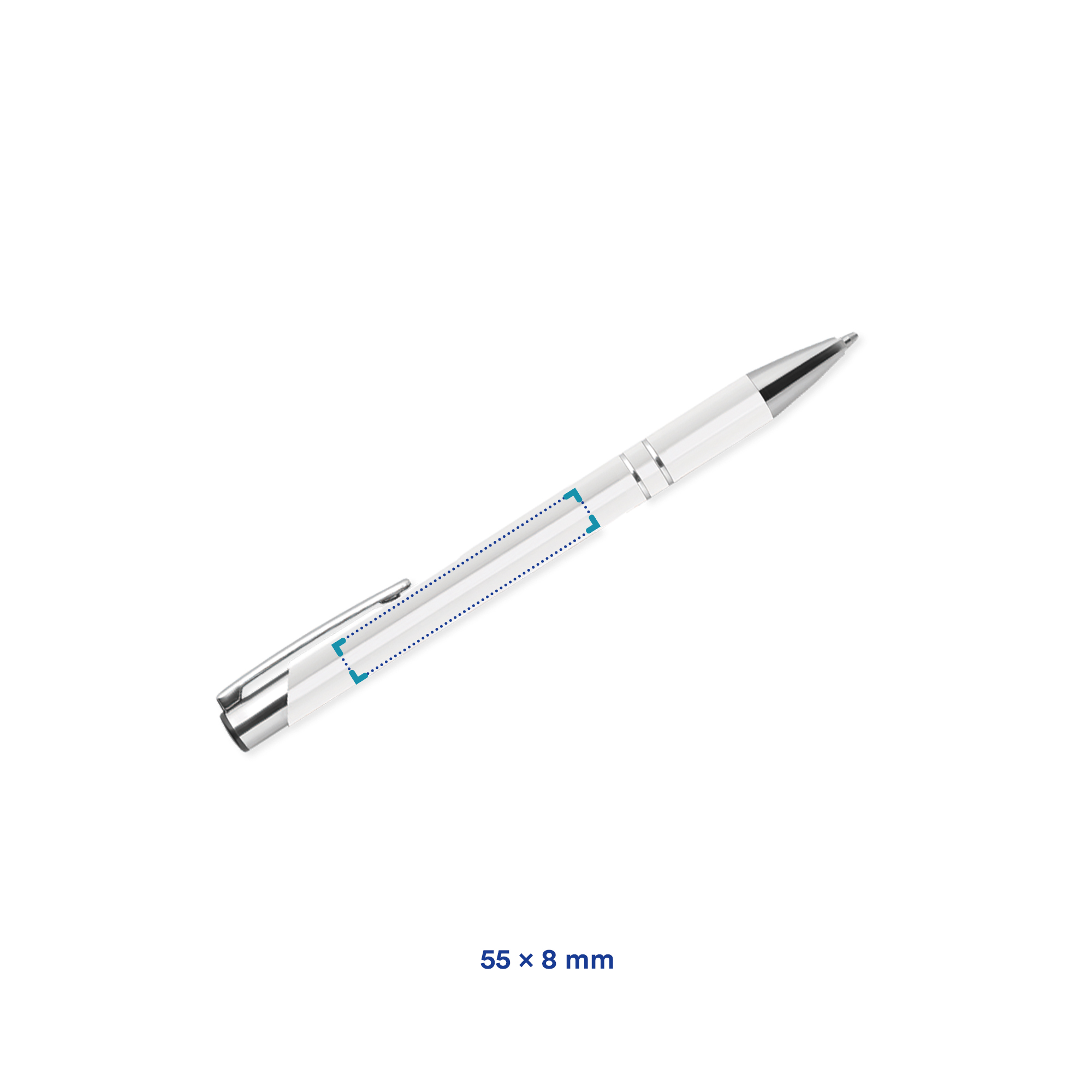 Balpen Mira - Metaal | Aluminium | Gravure & Full Colour