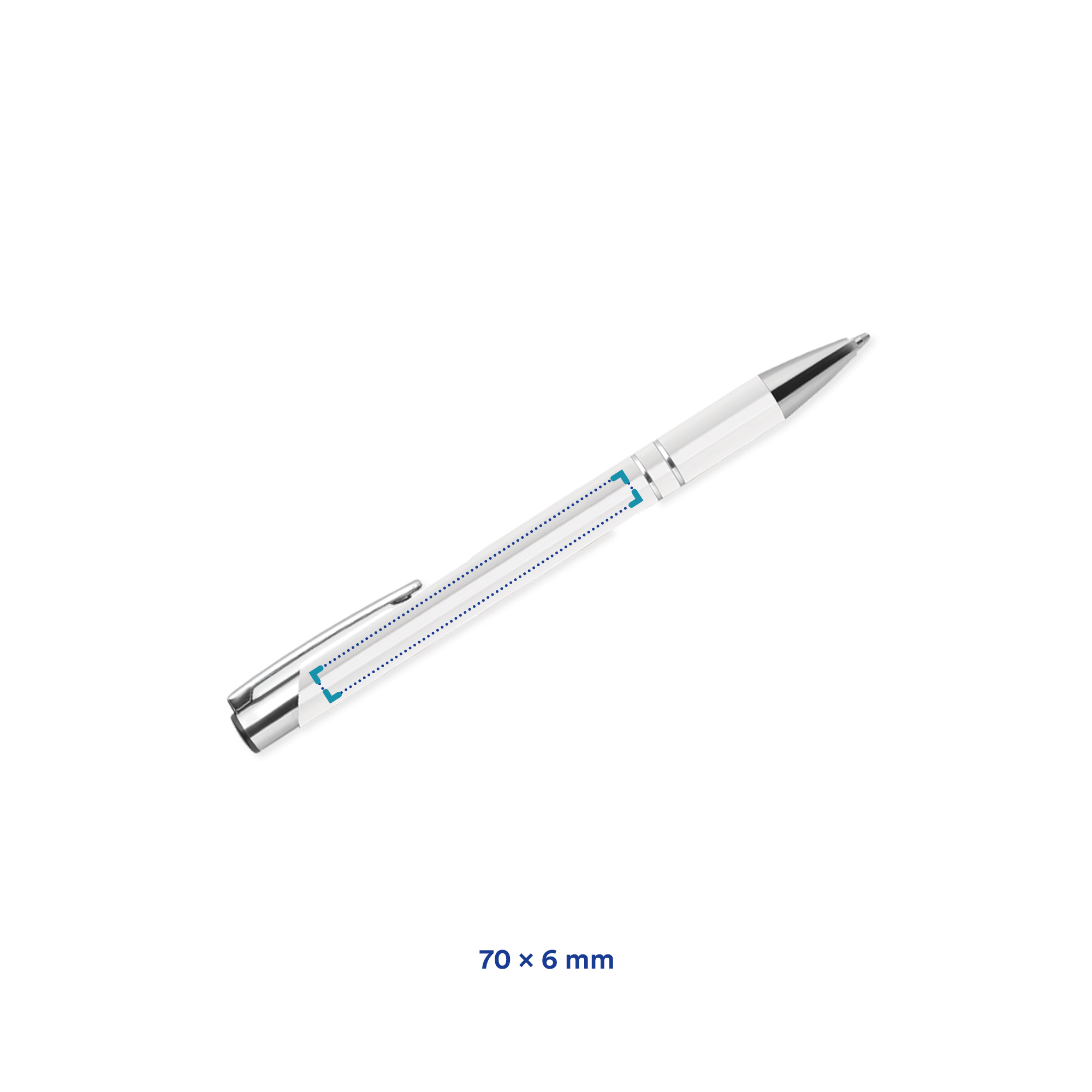 Balpen Mira - Metaal | Aluminium | Gravure & Full Colour