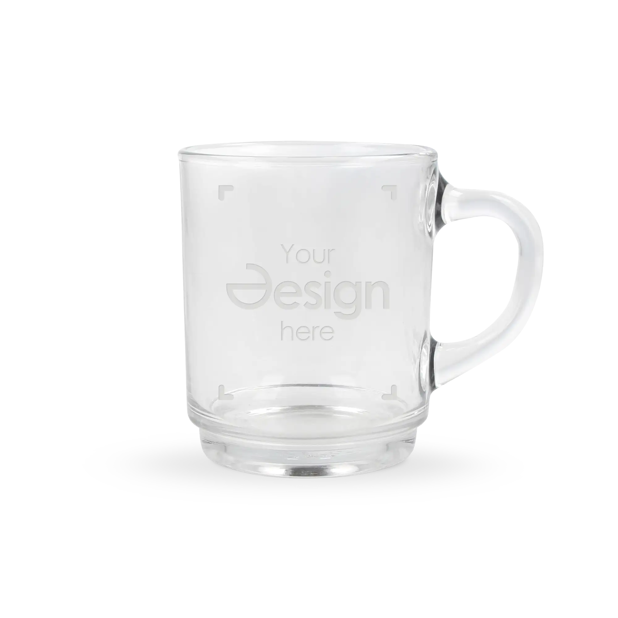 Theeglas Pim – 260 ml | Glashelder | Met oor | Tijdloos ontwerp