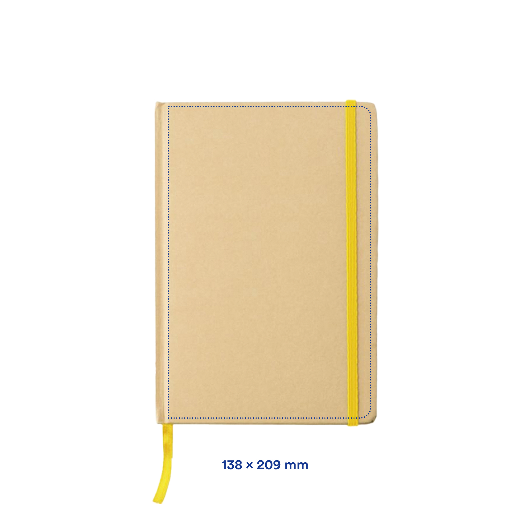 Notitieboek Jade - A5 | 80 vellen | Gelinieerd | Gerecycled hardcover