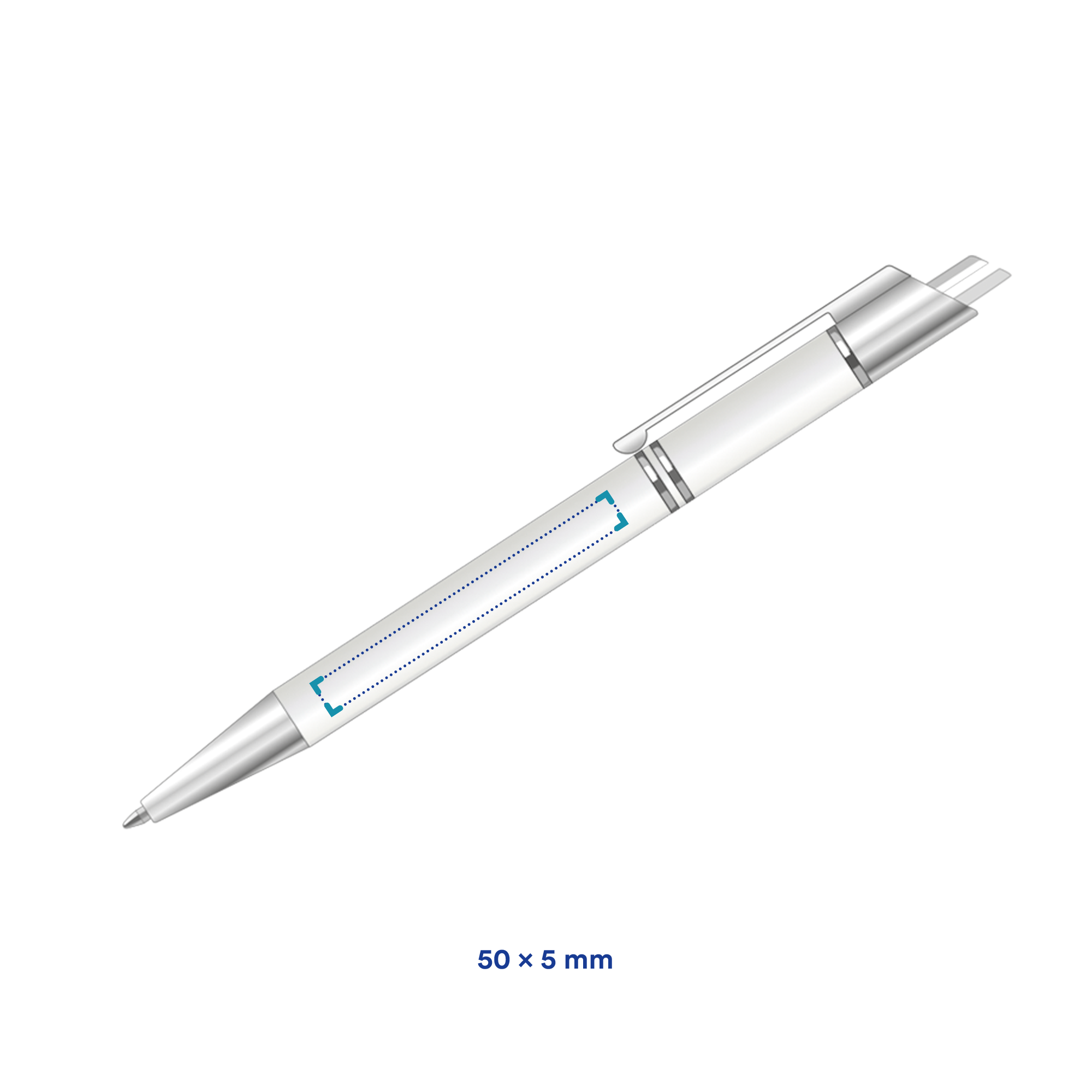 Balpen Tiko - Metaal | Aluminium | Gravure