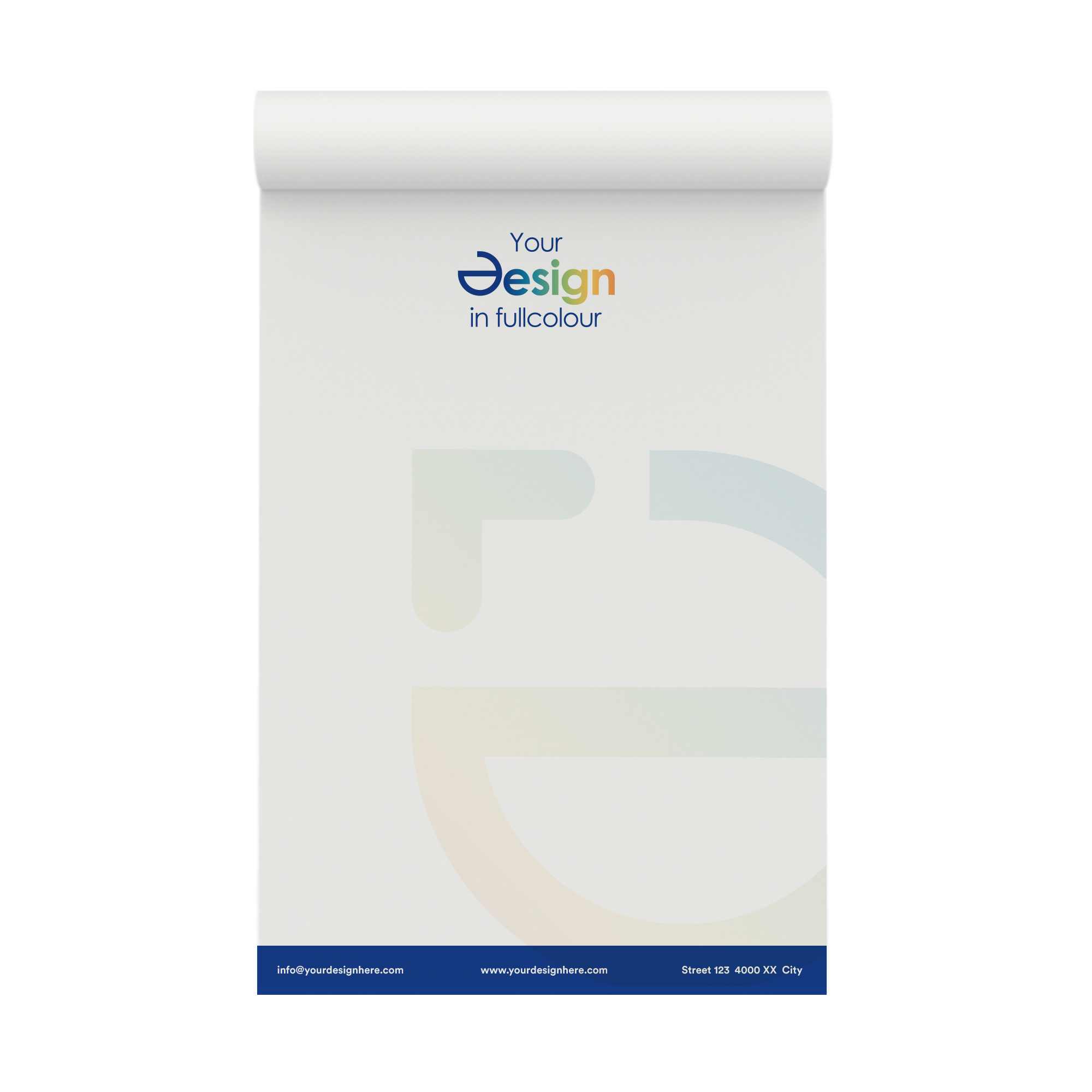 Notitieblok Maxim - A5 | 25-100 blanco vellen | Full Colour