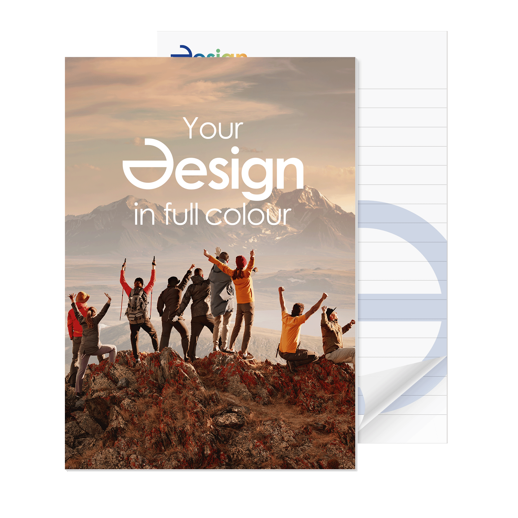 Notitieblok Maria met cover - A4 | 25-100 vellen | Full Colour