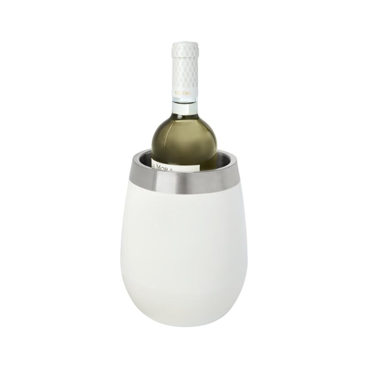 Wijnkoeler Tromso – Dubbelwandig | Roestvrij staal | Mat afgewerkt | Voor één fles